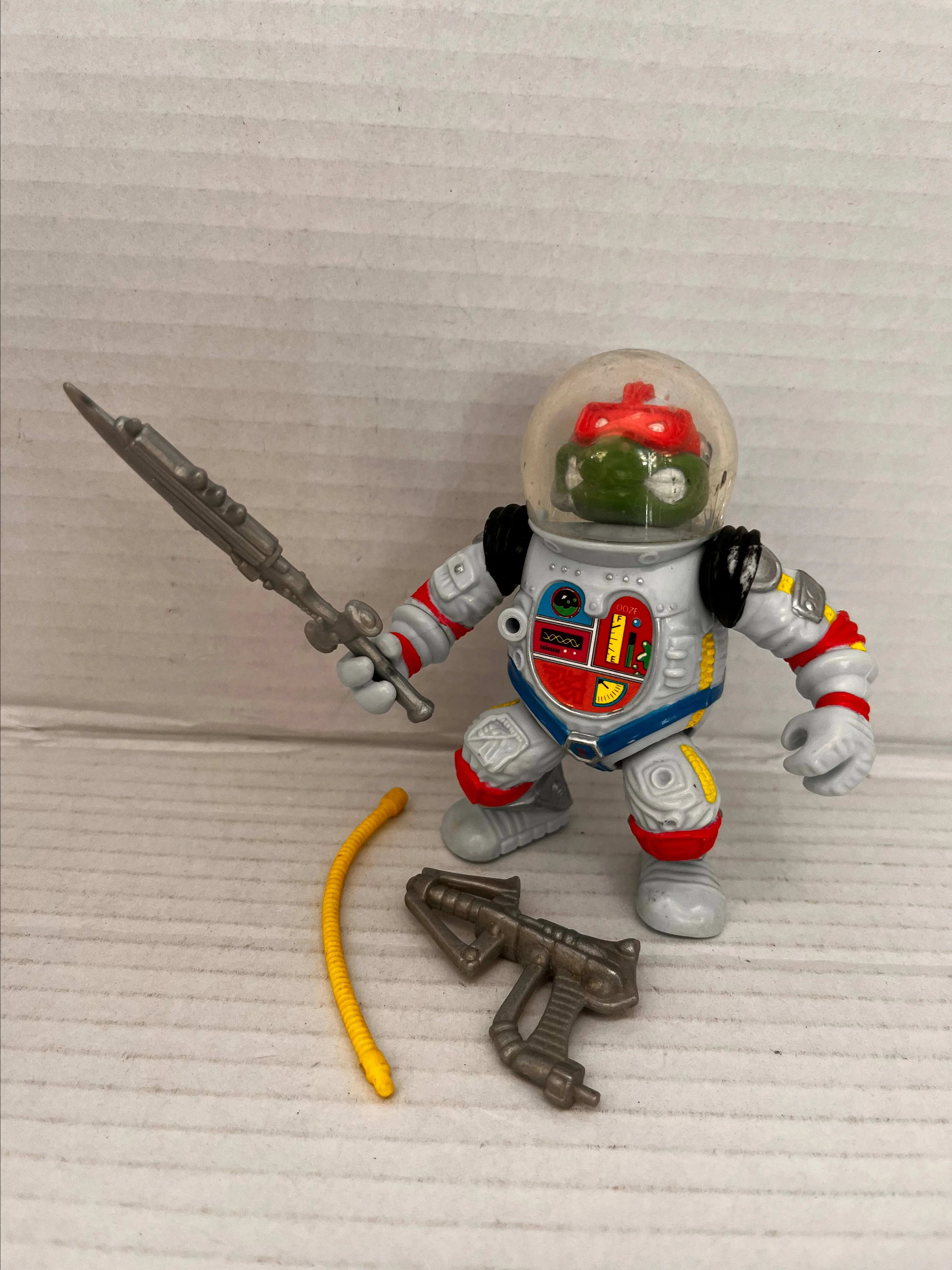 Product image for Vtg TMNT Disguised Turtles RAPH THE SPACE CADET 100% COMPLETE #3