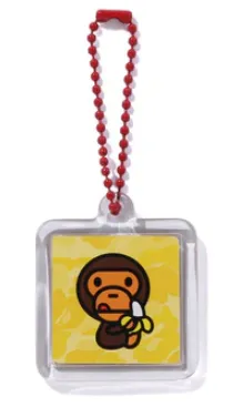 Product image for Accessory - Bape Baby Milo Banana Keychain Yellow Camo