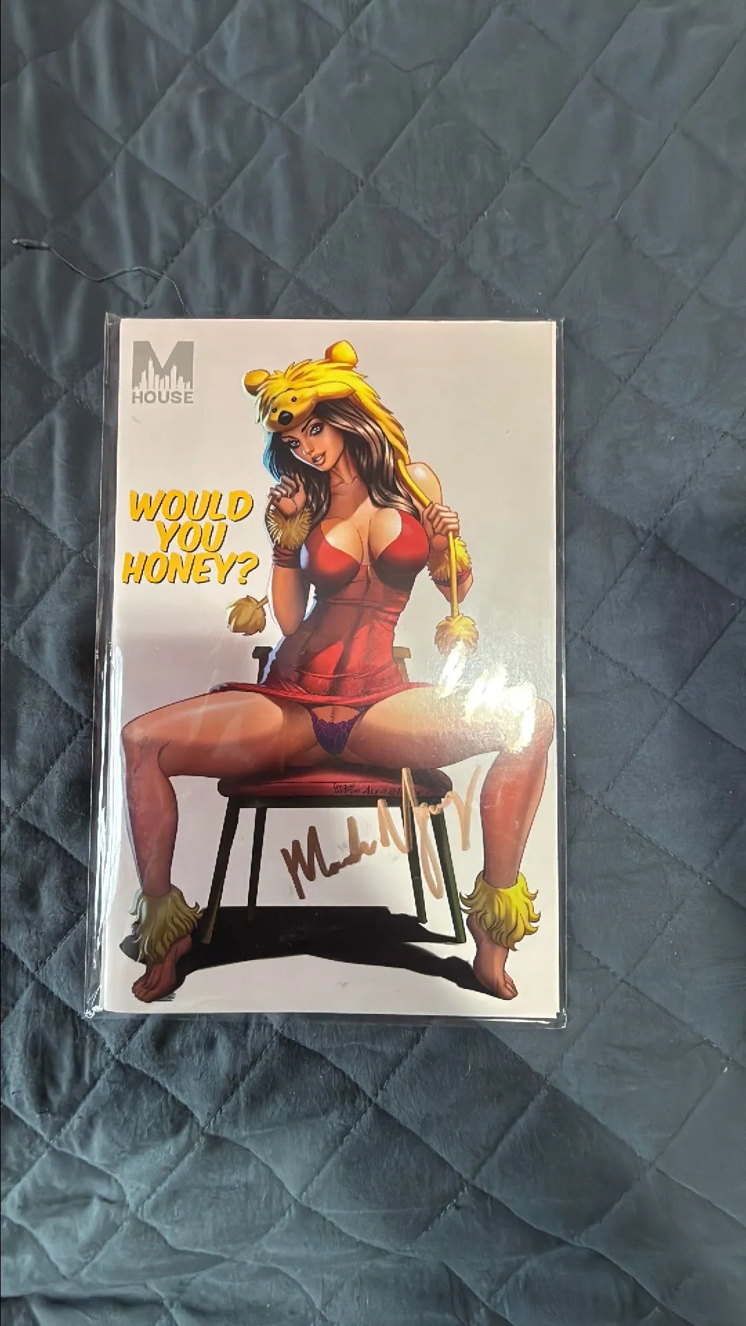 Product image for Would you honey M house signed