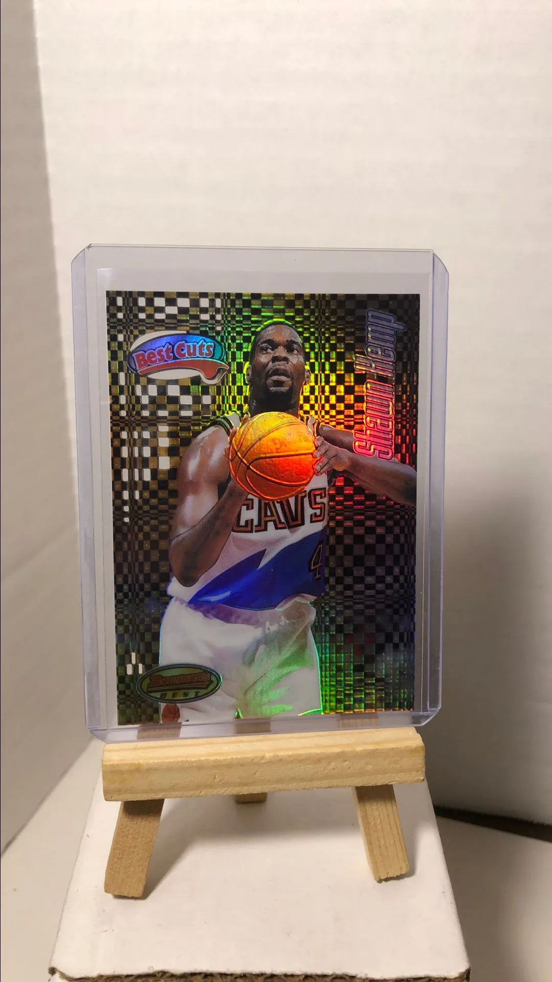 Product image for Shawn Kemp 1997-98 Bowman's Best Cuts Shawn Kemp Refractor