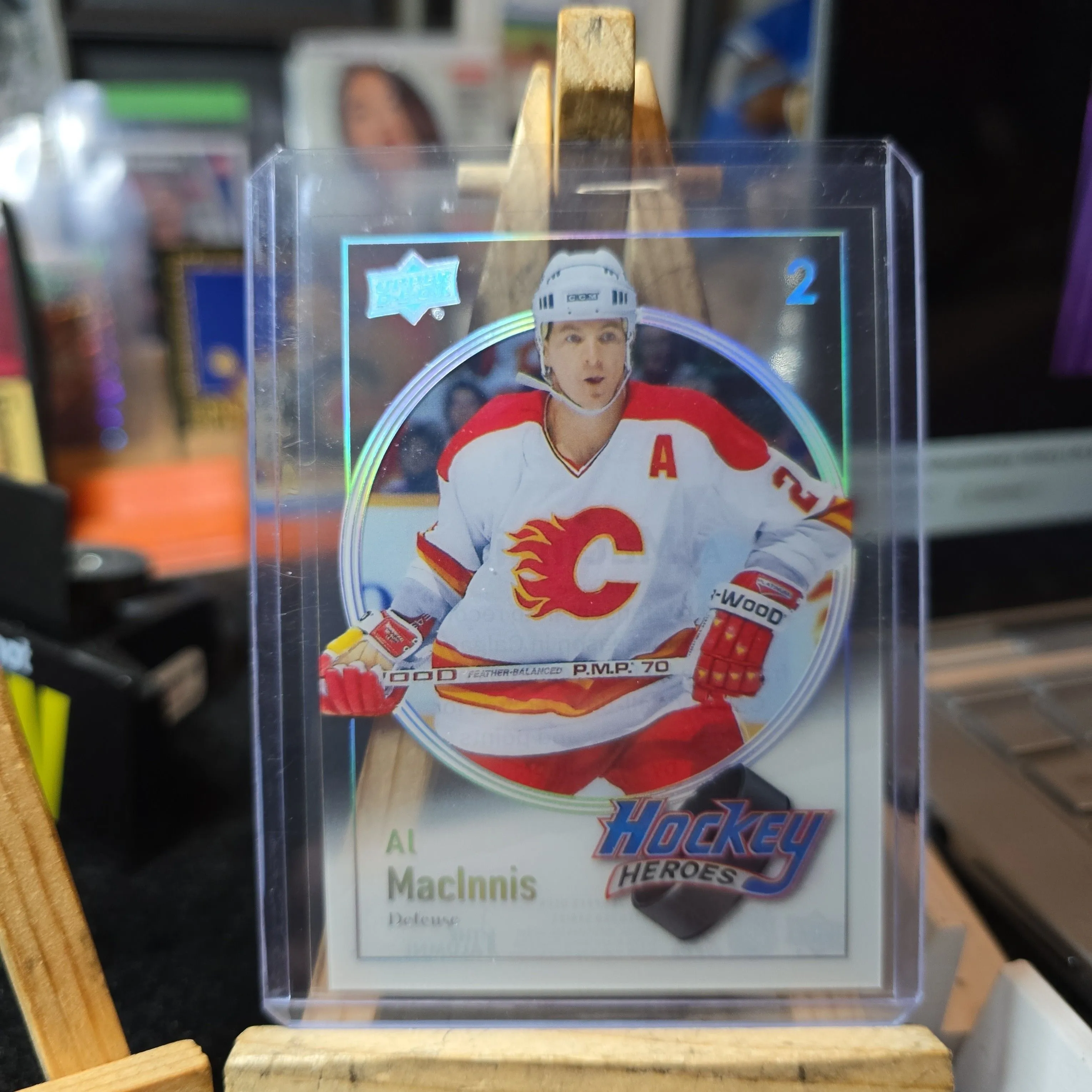 Product image for 2023-24 upper deck extended AL MACINNIS hockey heroes