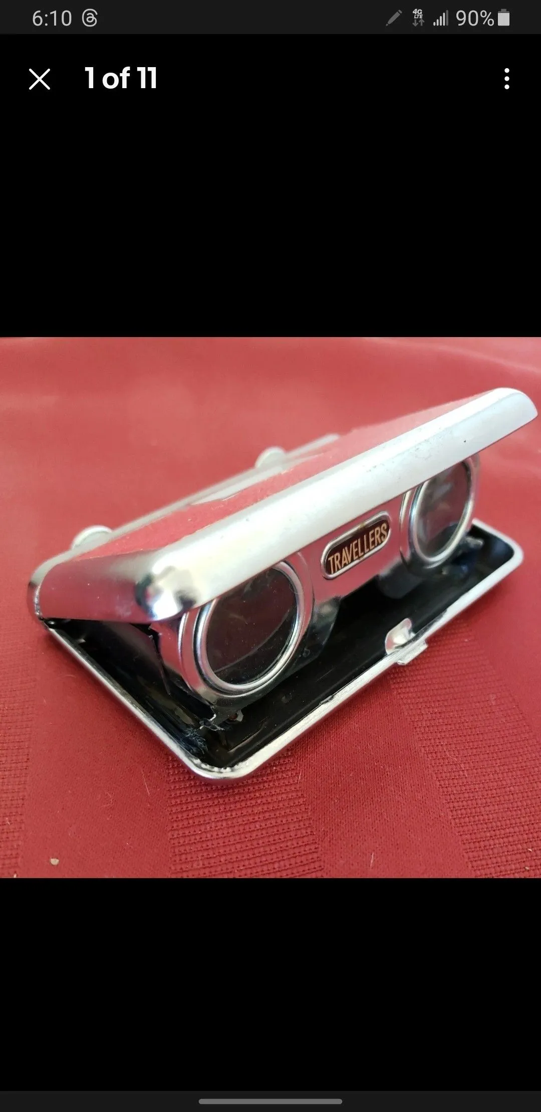 Product image for Red Concert binoculars Classic  pocket size Japan 