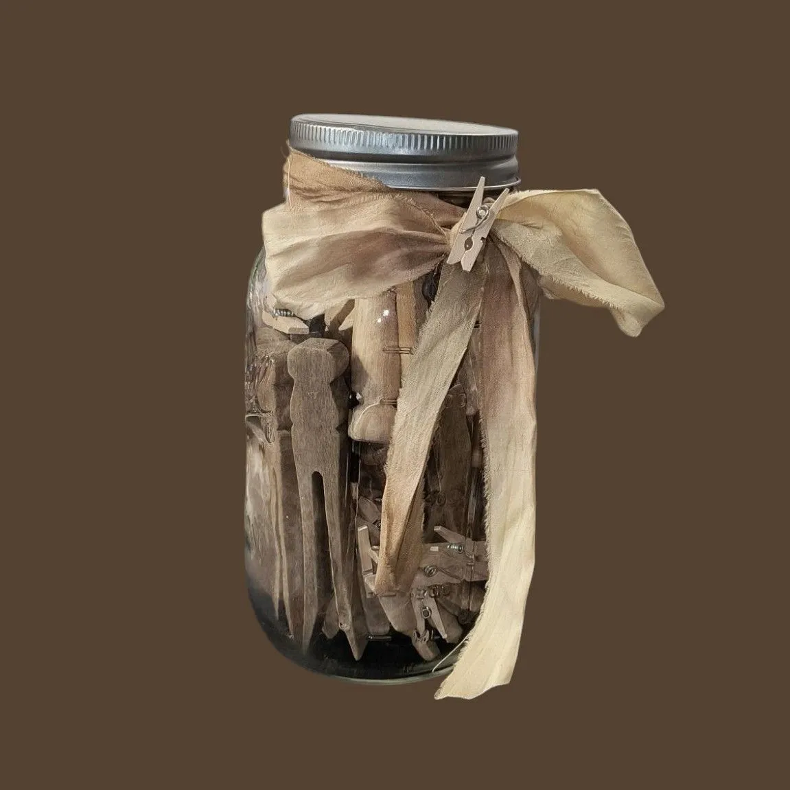 Product image for Hang It Up Vintage Junk Jar