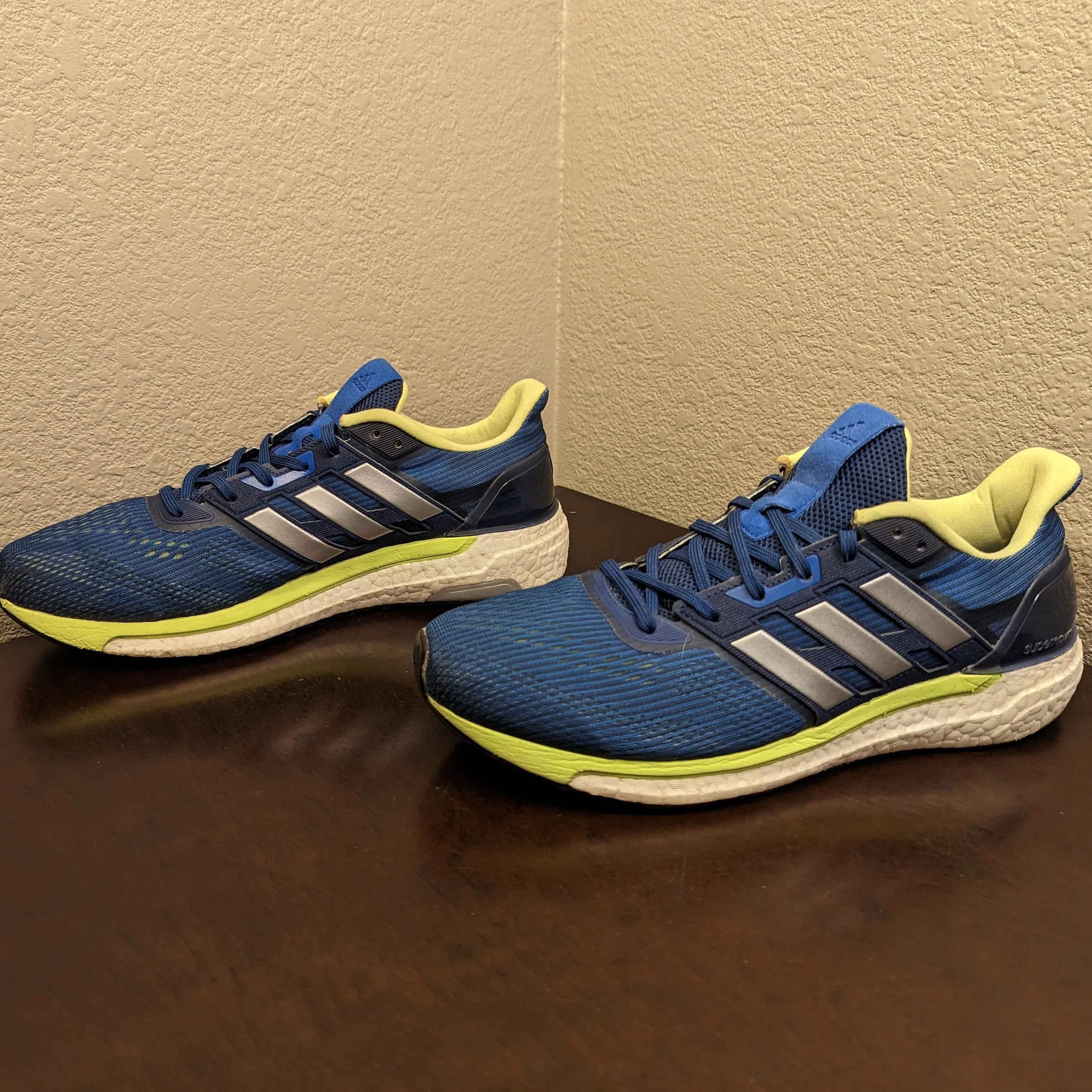 Product image for Adidas Supernova Glide 9 Boost Mens Size 10.5 Blue Running Shoes Sneaker BB6037