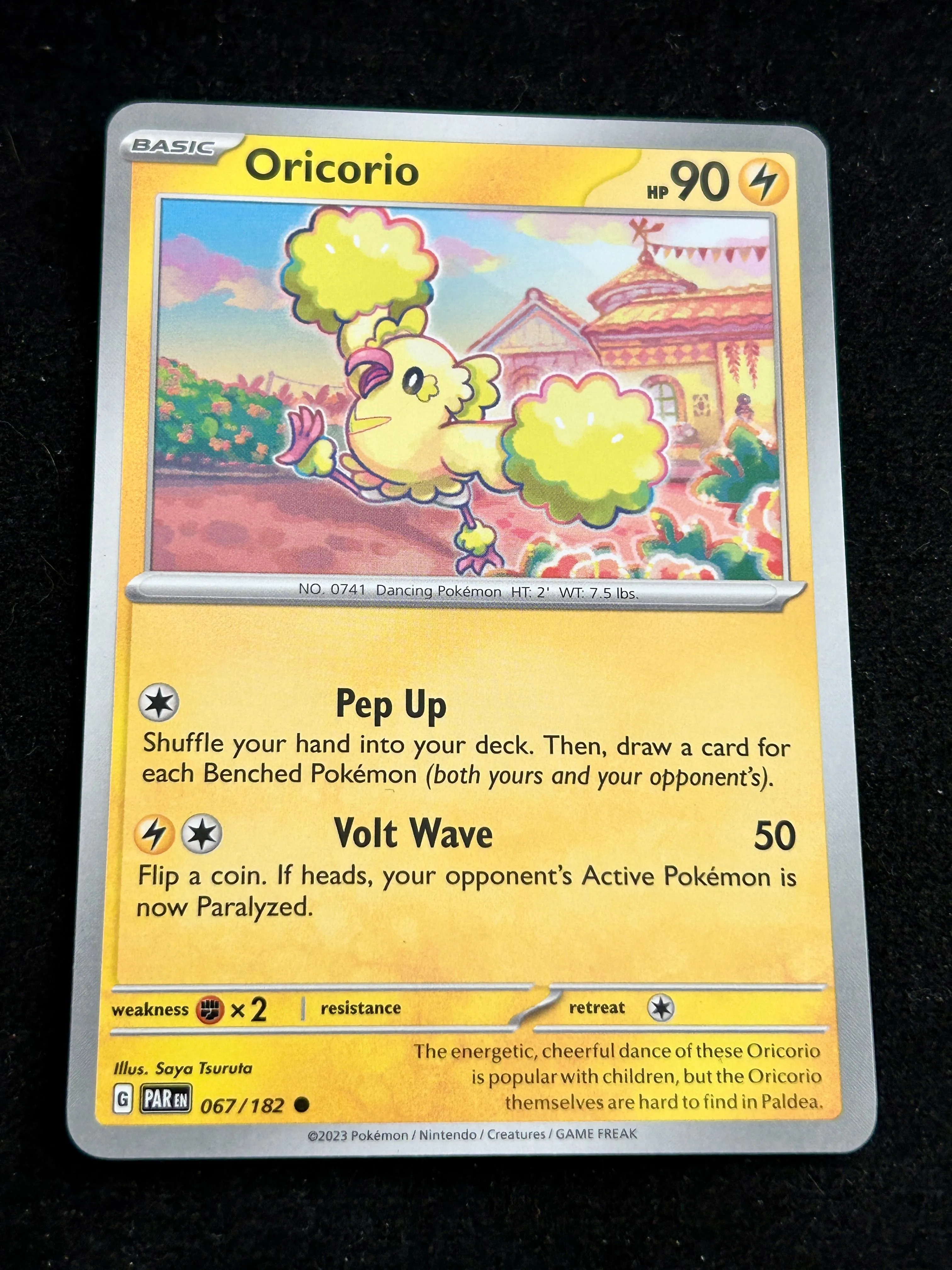 Product image for TCG - Oricorio #67 Pokemon Paradox Rift