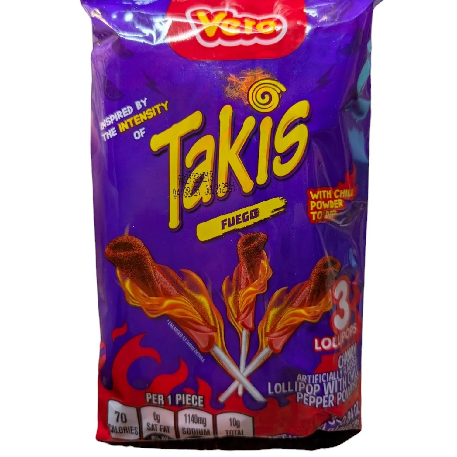 Product image for Lollipops Takis Fuego