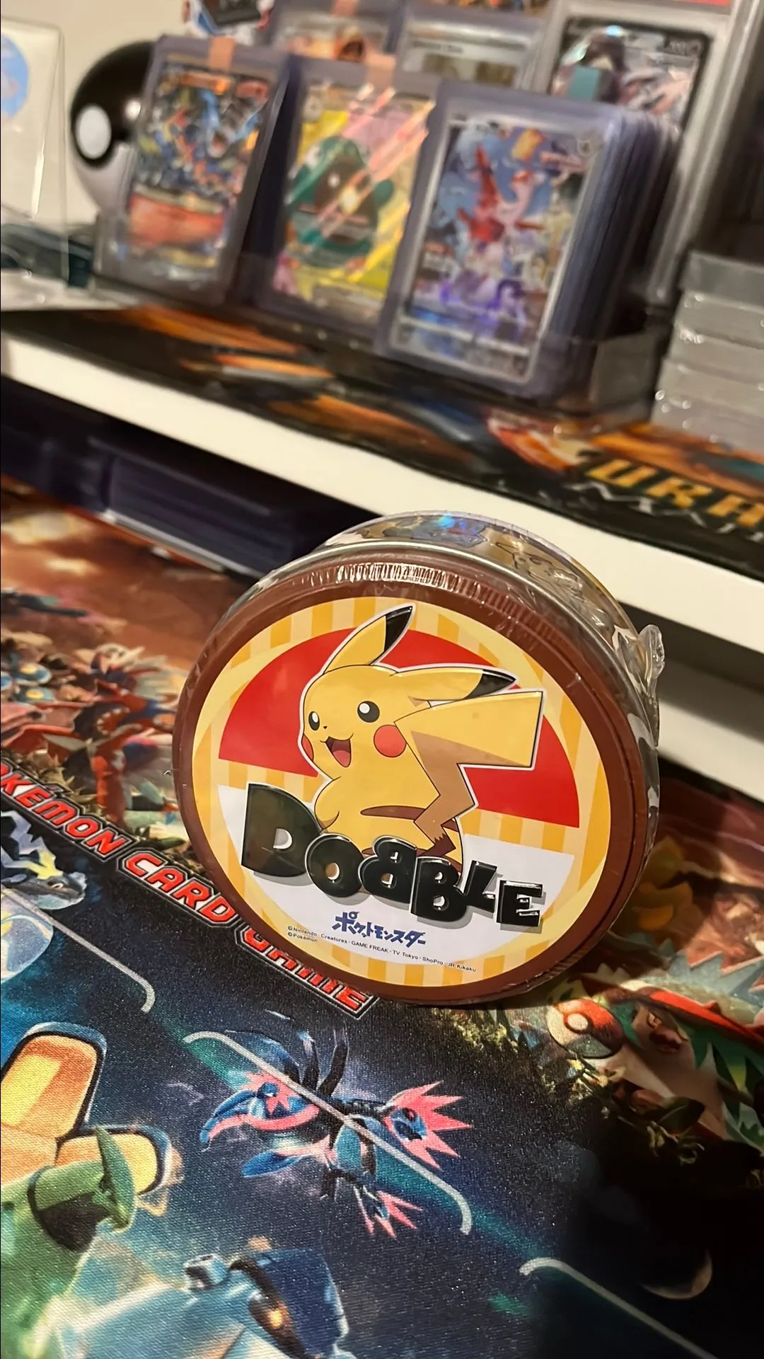 pokemon dobble card game Dobble Pokemon Edition Spot It Card Korean Board Game