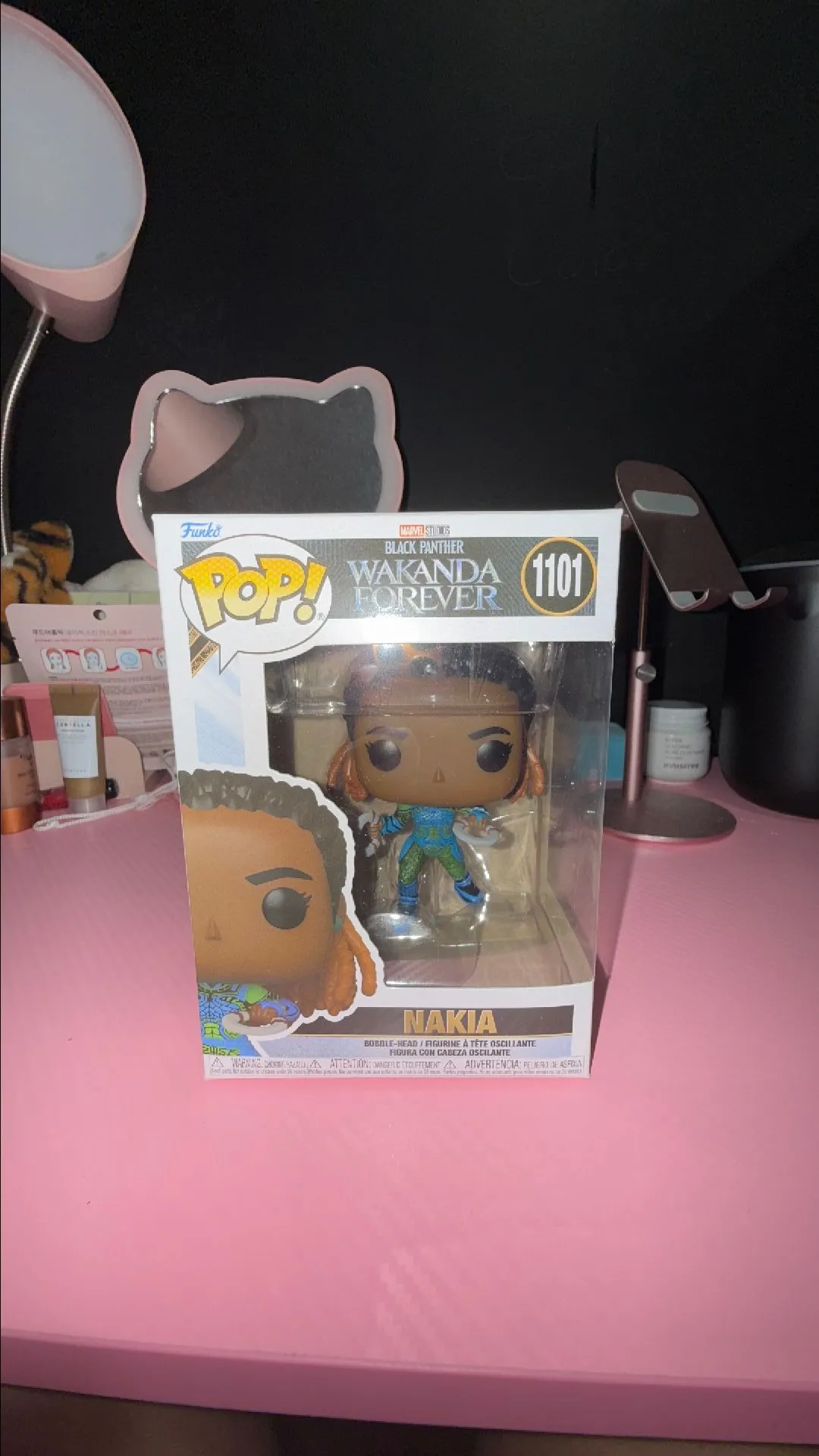 Product image for Funko POP Figure Black Panther Wakanda Forever Nakia