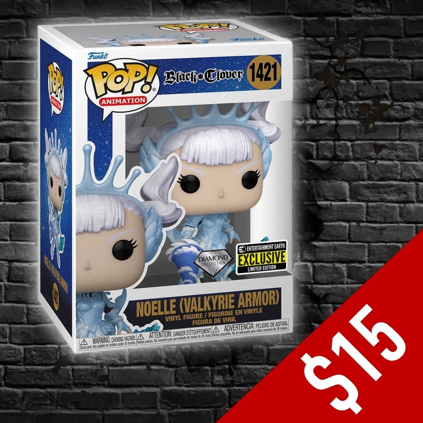 Product image for Anime Black Clover Noelle Diamond Edition EE Exclusive