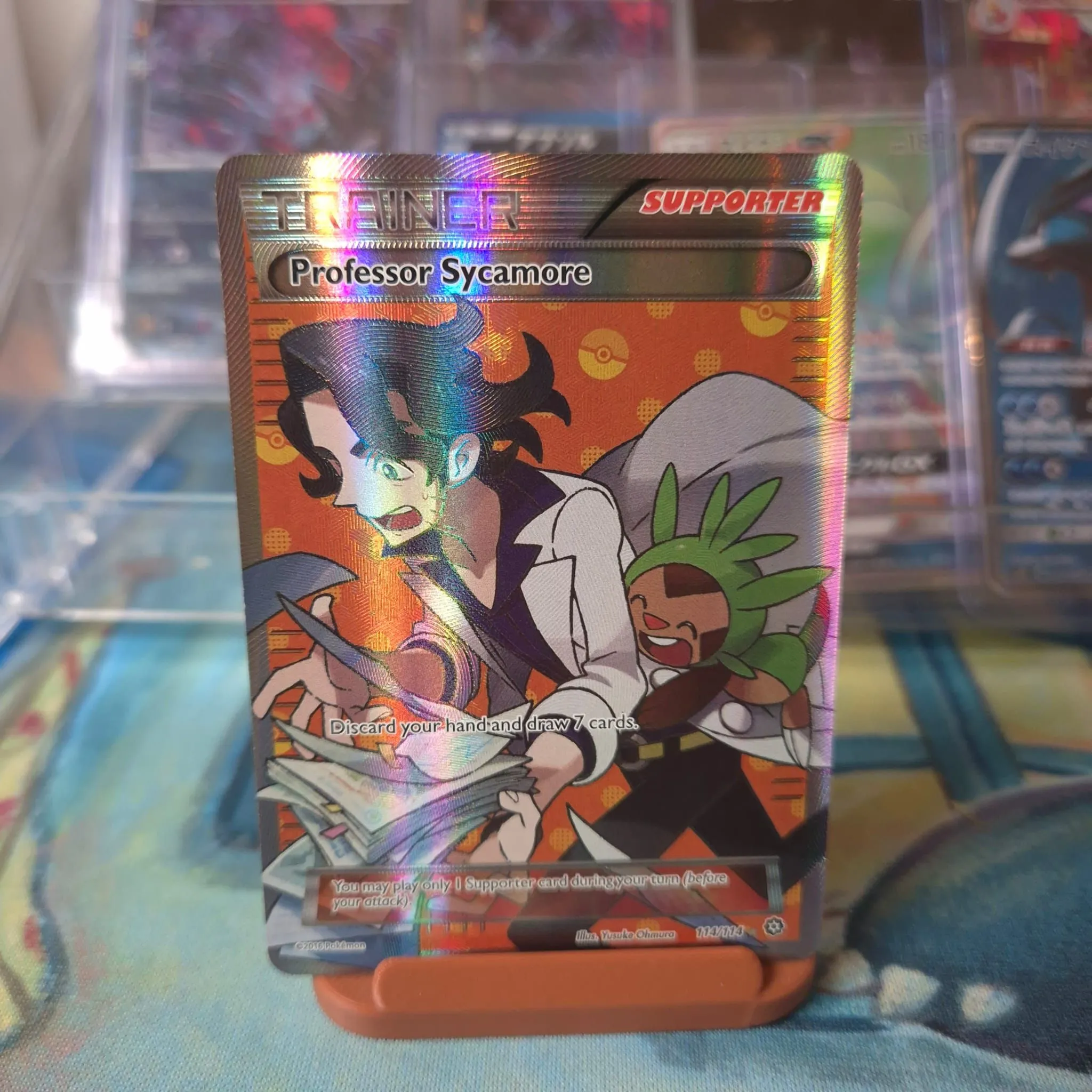 Cards | Professor Sycamore - 114/114 - XY Steam Siege - English  Whatnot:  Shop, Sell, Connect