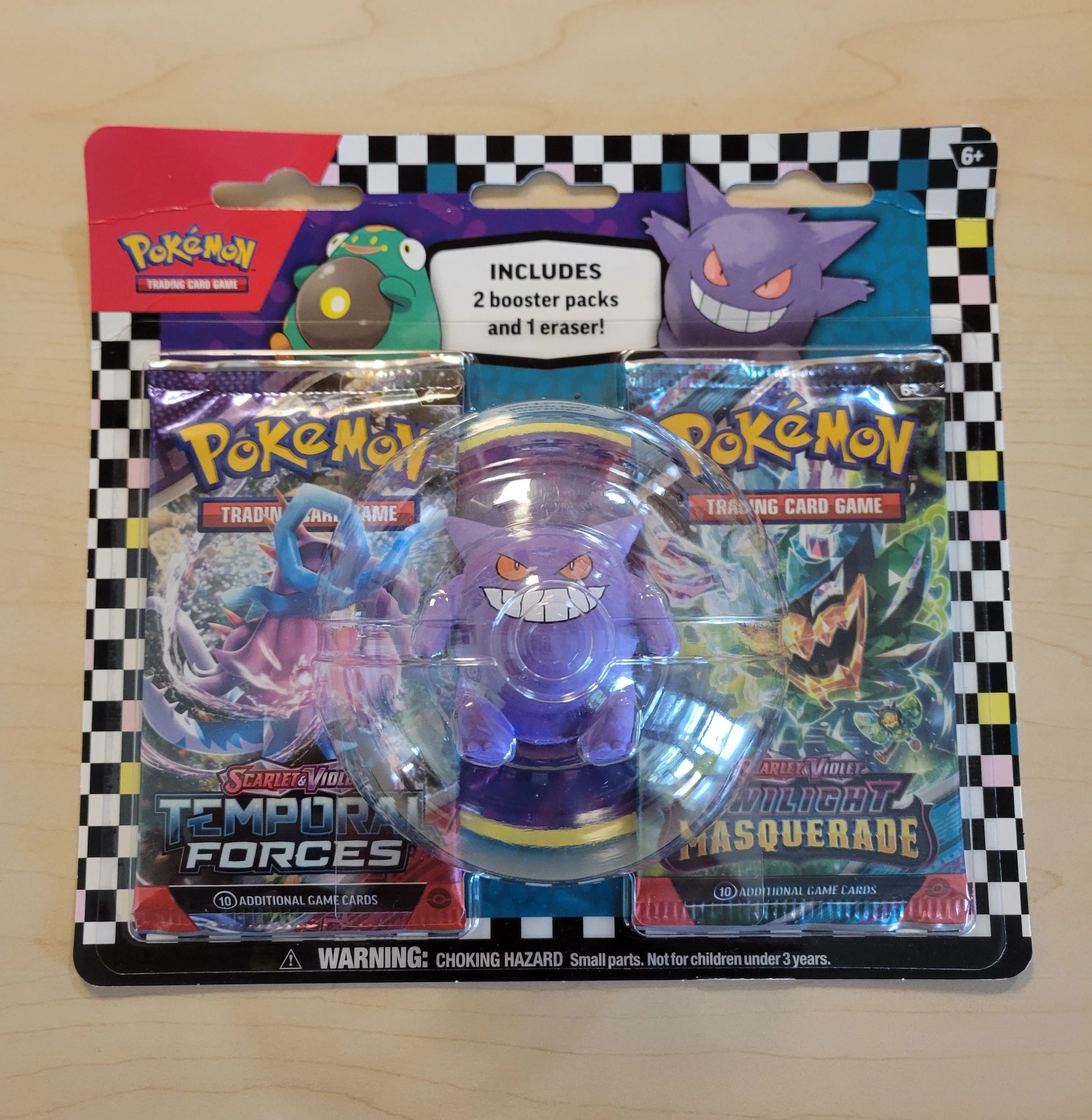 pokémon tcg 2 booster packs & gengar eraser Amazon.com: Pokémon TCG: Back to School Eraser Blister – Gengar (1 Eraser & 2  Booster Packs) : Toys & Games main image 0