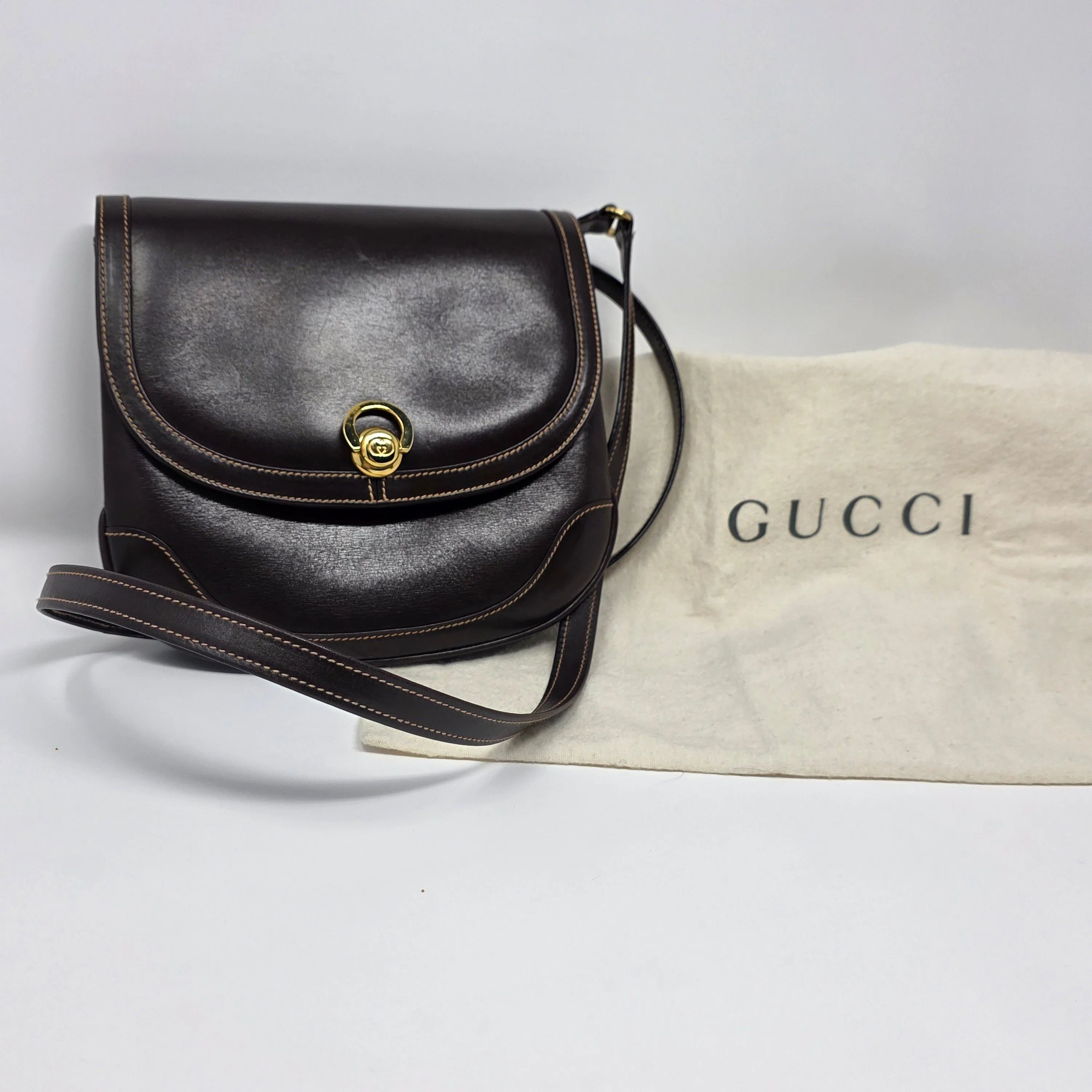Product image for cross body Gucci deep brown 