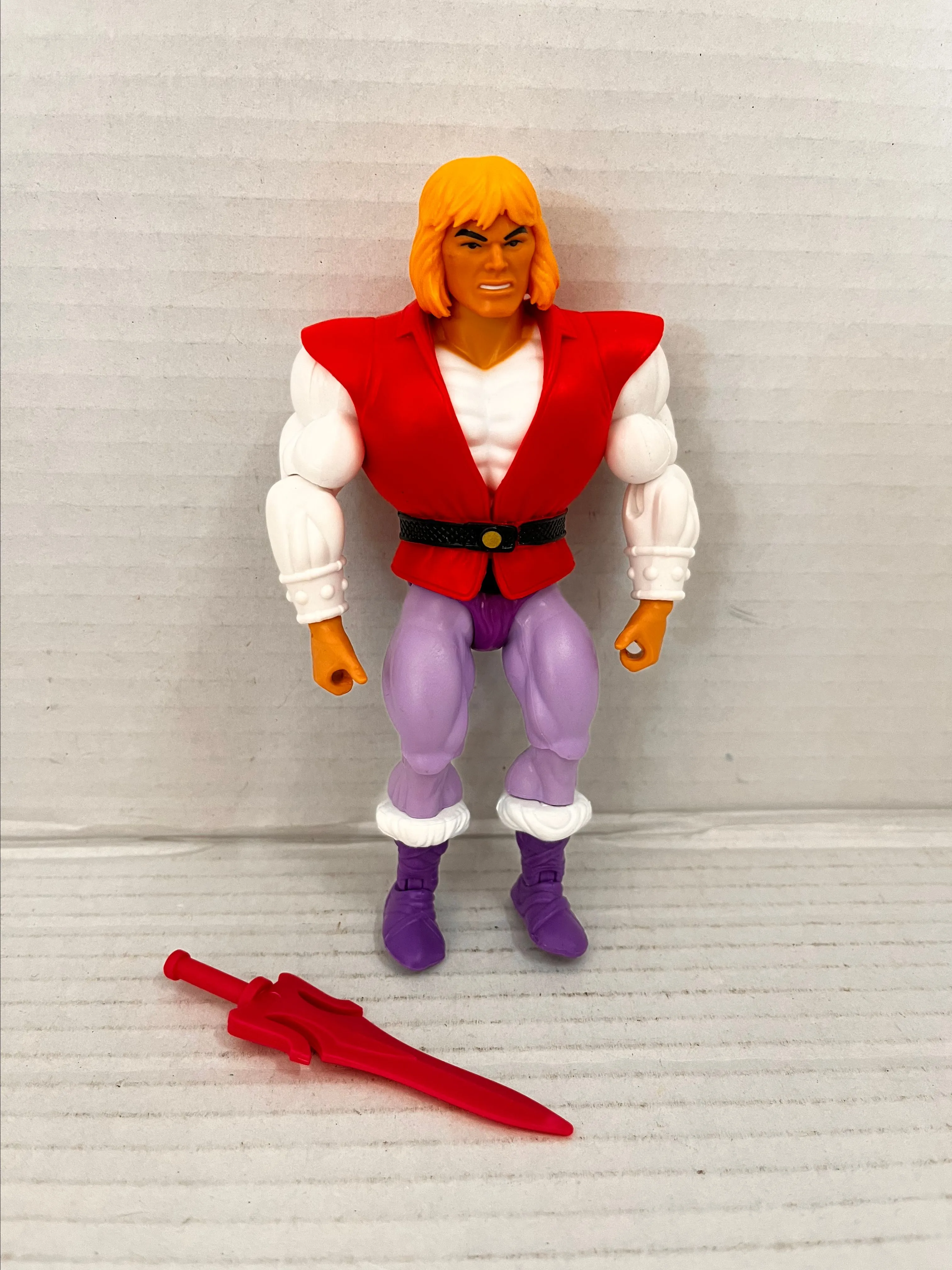 Product image for Masters of the Universe Origins Prince Adam Loose Figure COMPLETE - #5