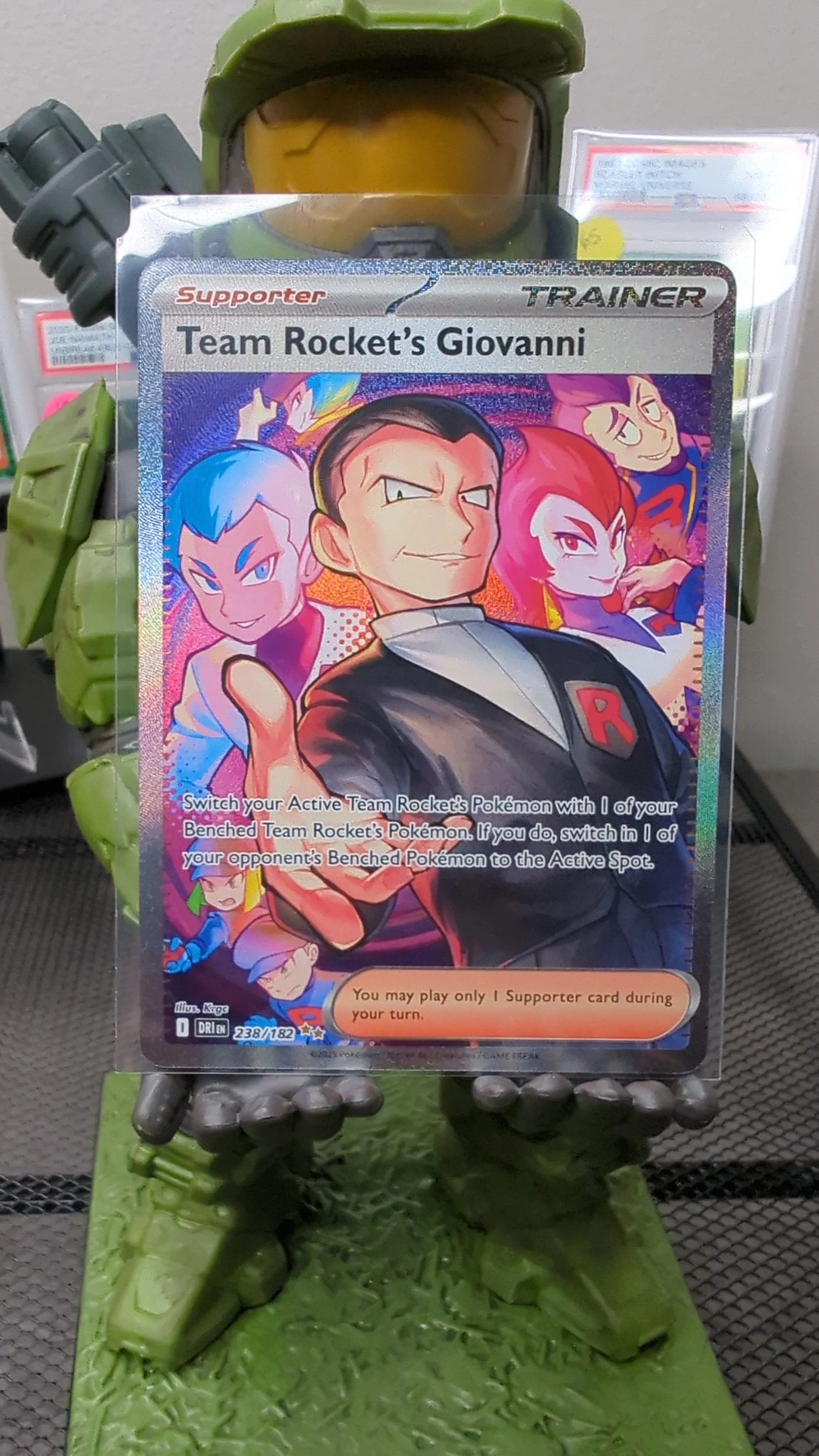 Pokemon Scarlet and Violet Destined Rivals Special Illustration Rare Team  Rocket's Giovanni 238/182  Whatnot: Shop, Sell, Connect
