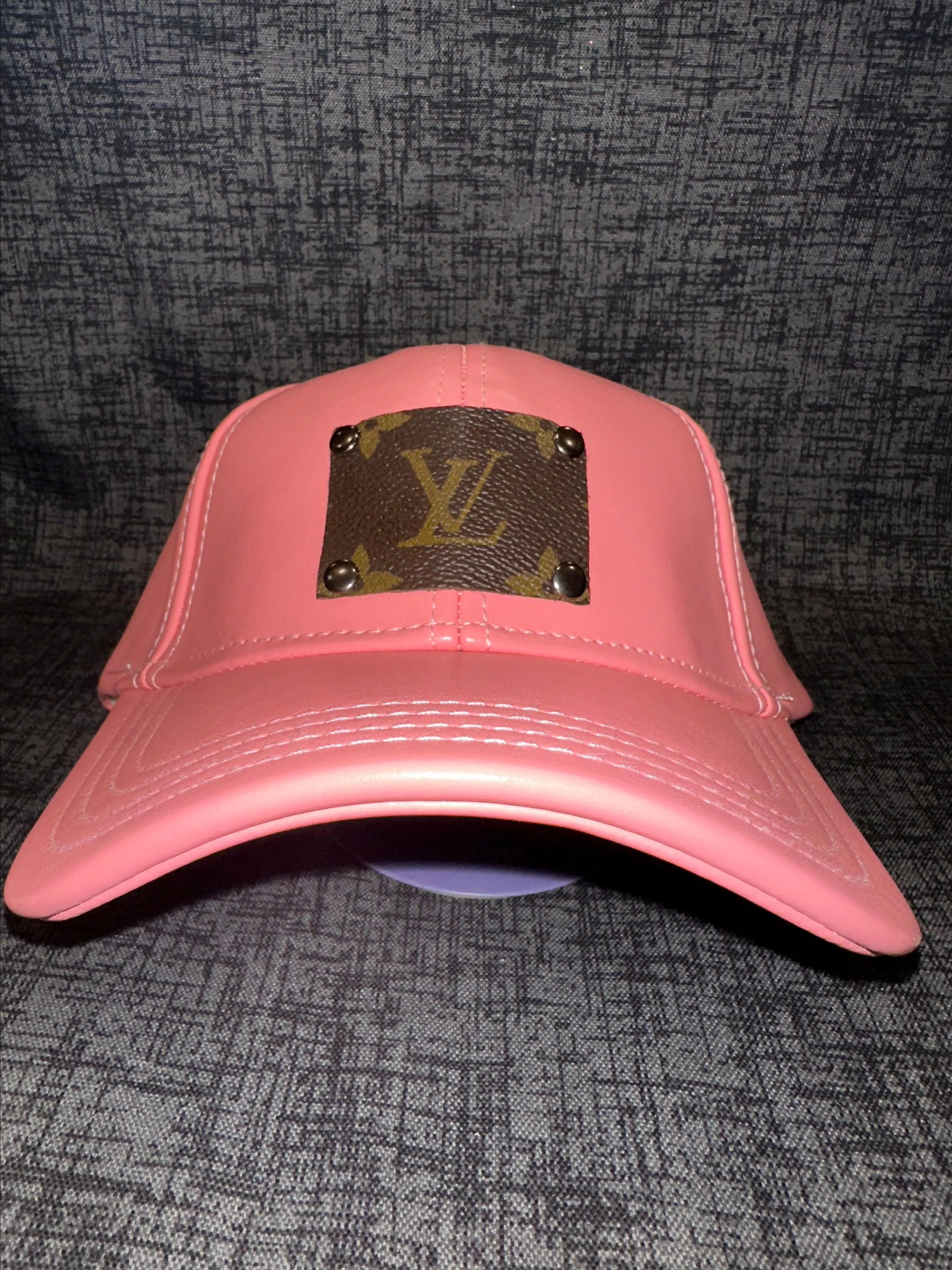 Product image for 0. C.C cap with Louis Vuitton monogram patch