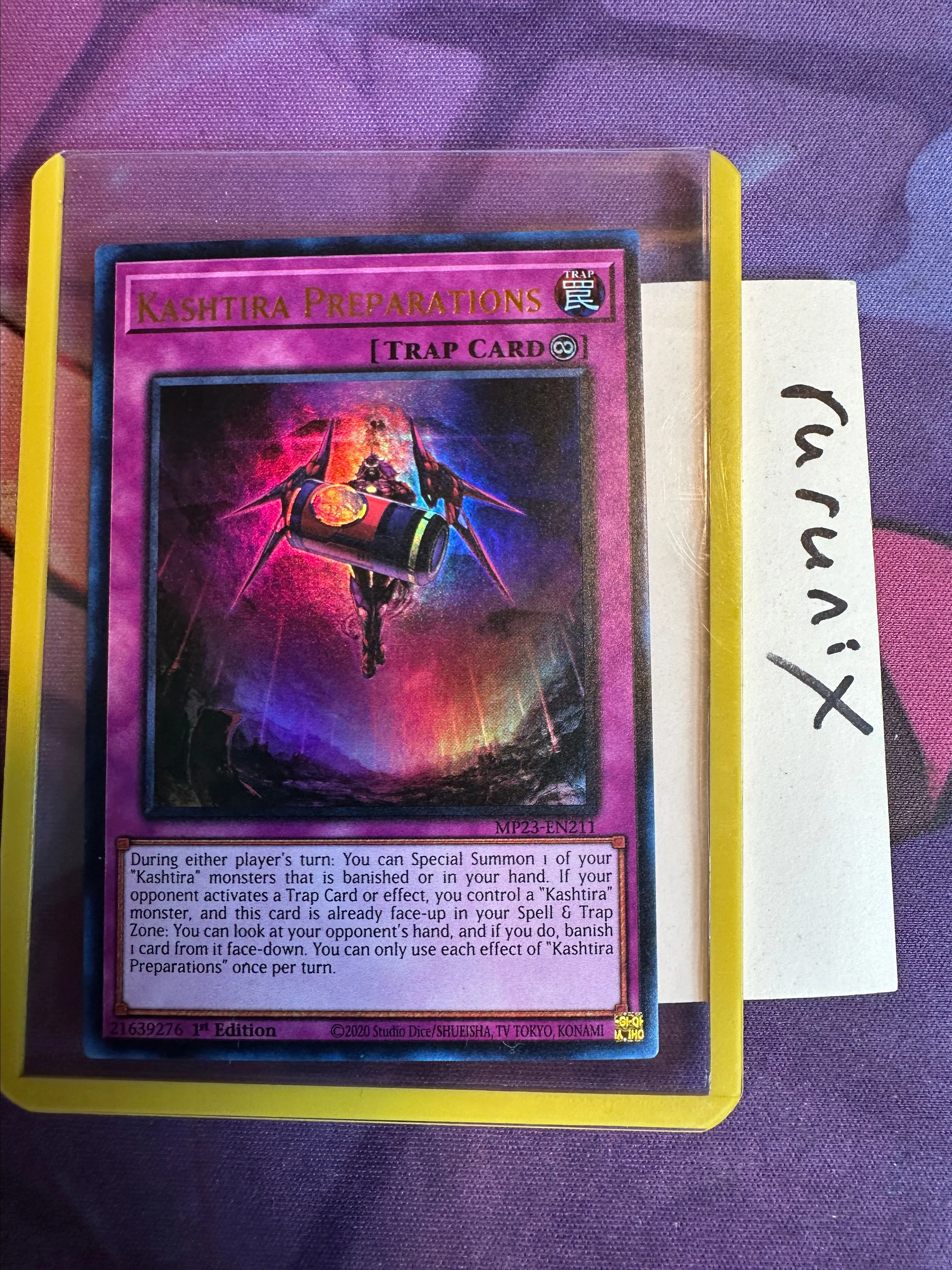 yugioh card beckett Yugioh Evenly Matched MP18-EN154 Secret Rare 1st Edition Near Mint main image 1