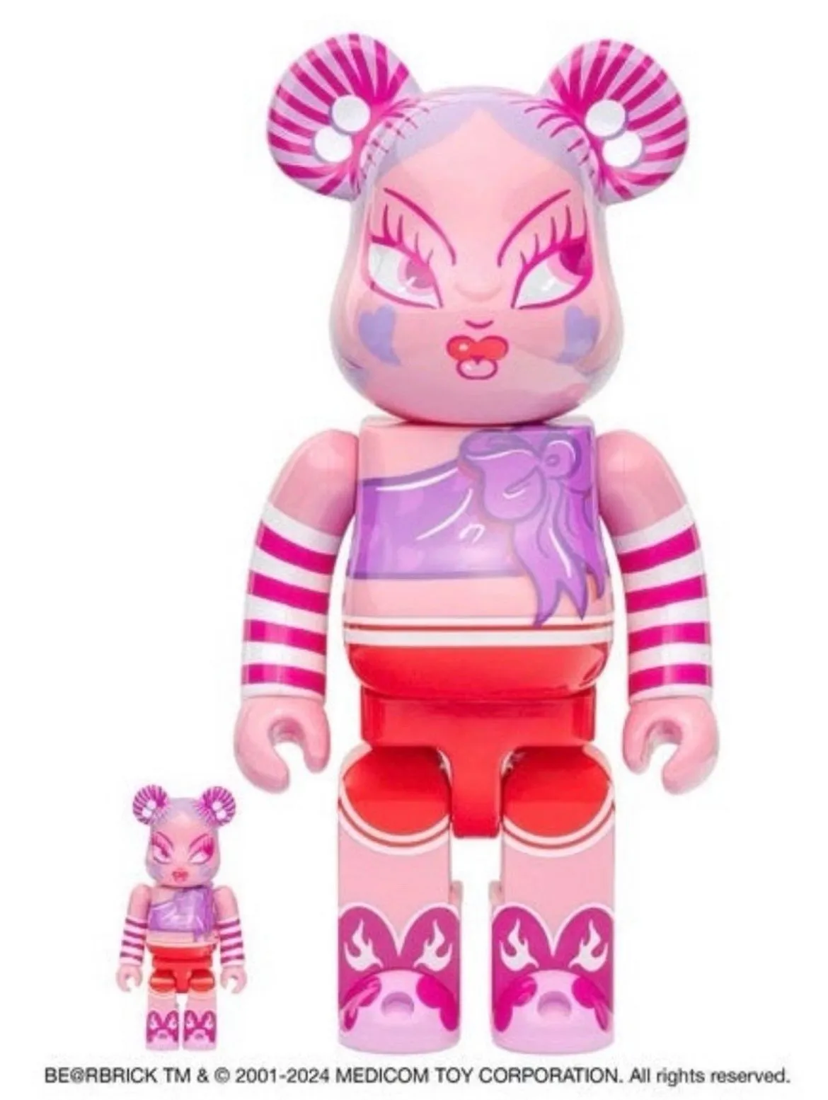 Bearbrick 100% FUTURA 2000 Series 5 - Medicom Toy - Boîte Ouverte, Contenu Neuf