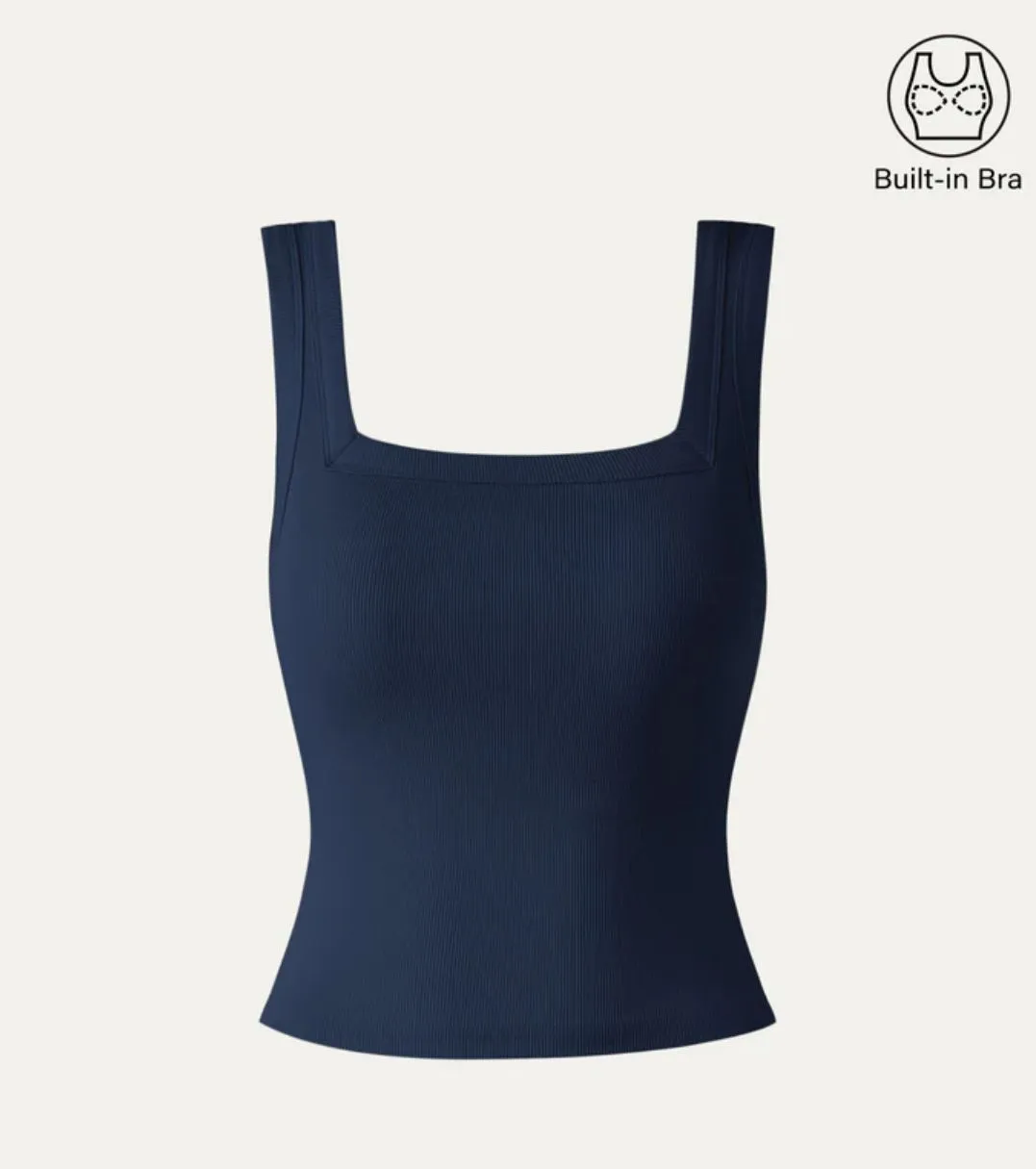 Product image for BIN: NWT OGL Slinky Square Open-Back Brami Tank Top XS