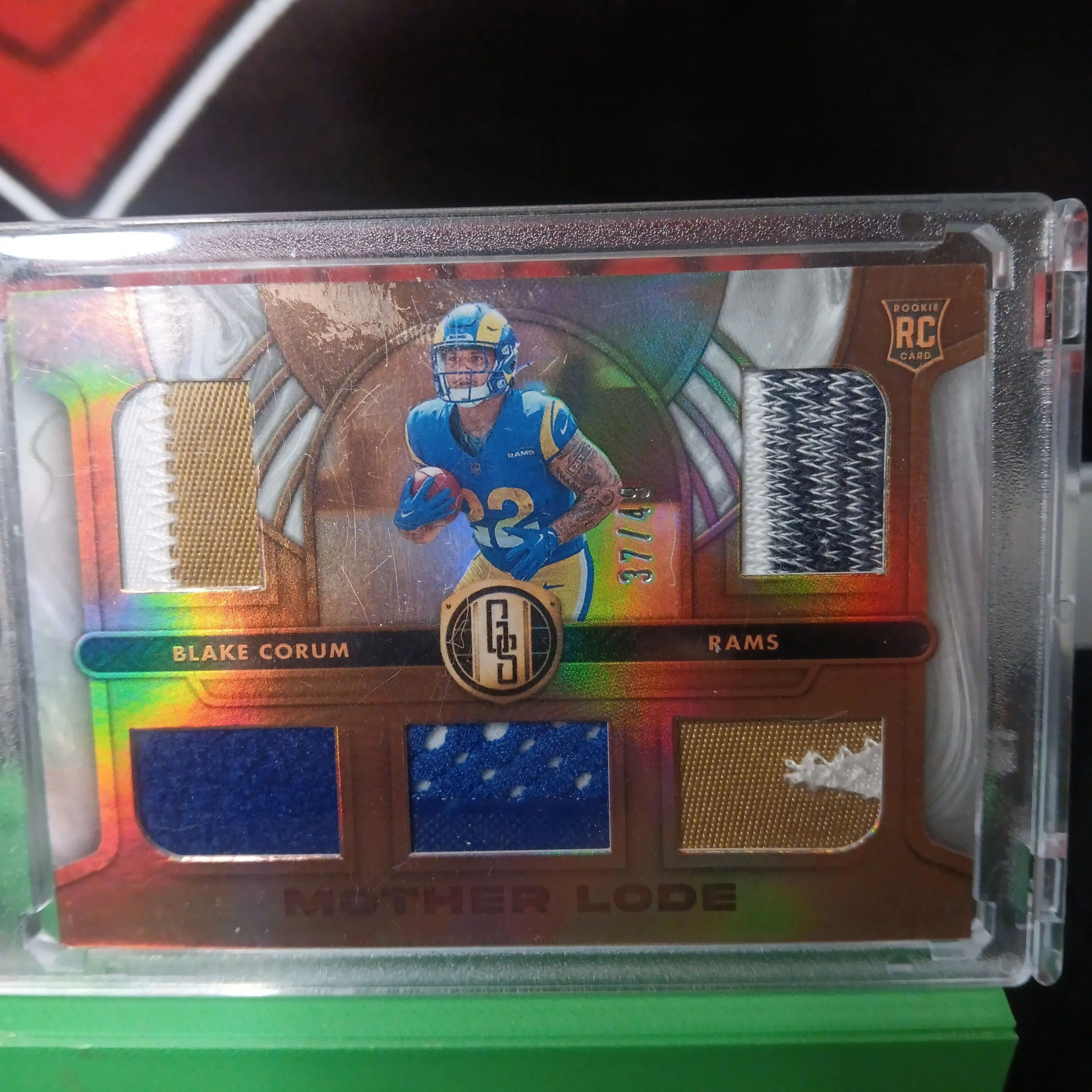 Product image for 2024 gold standard blake corum mother lode 37/49