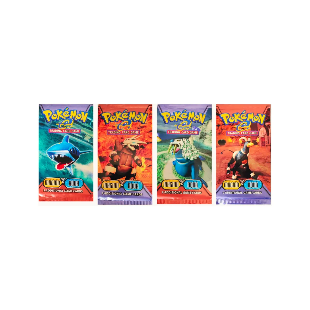 Booster Pack - EX Team Magma Team Aqua Art Set (4 Packs)  Whatnot: Shop,  Sell, Connect