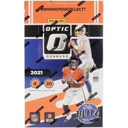 Product image for 2021 NFL Donruss Optic Retail Box