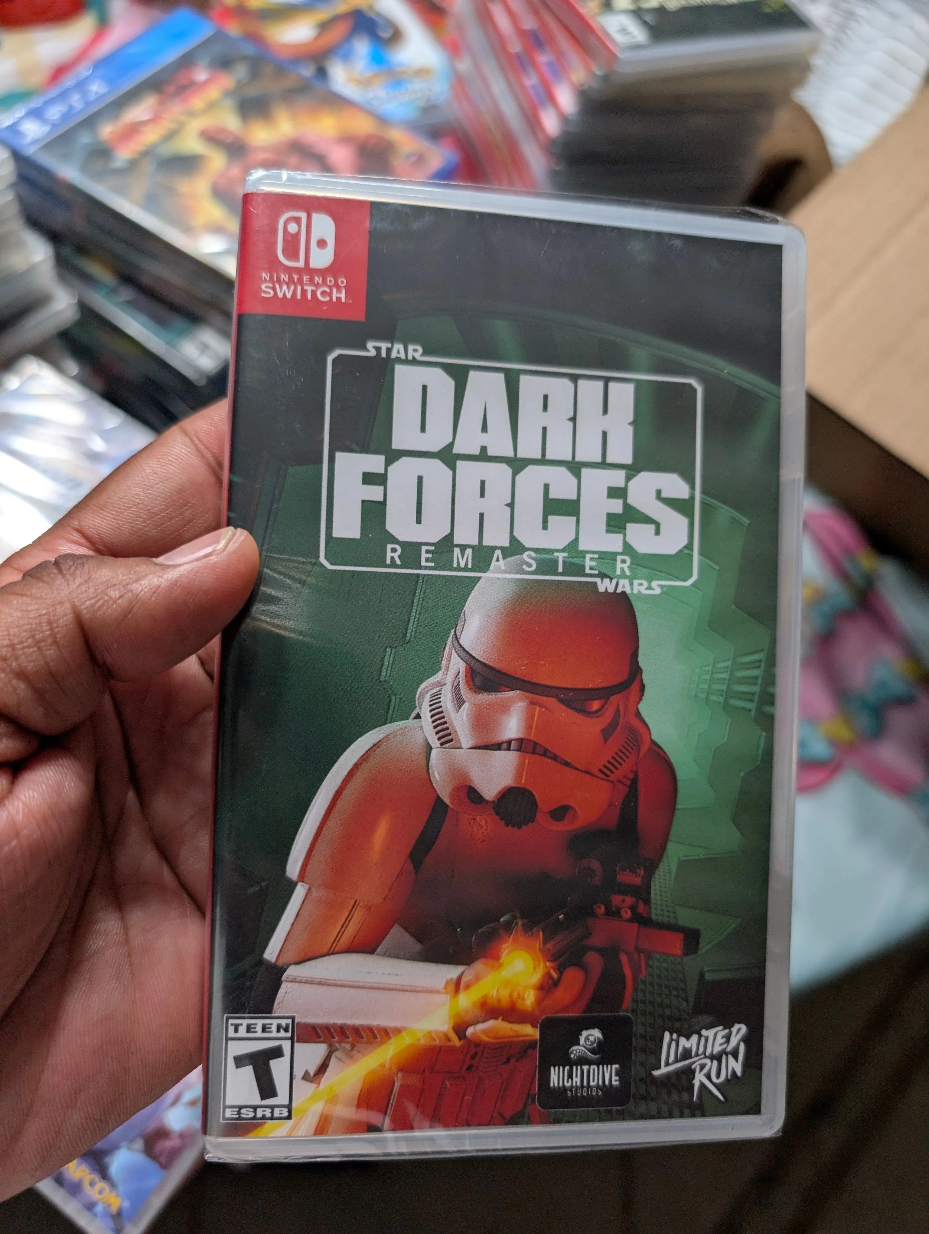 Product image for Dark Forces Star Wars Remastered Switch LRG Limited Run Games #244 - NEW