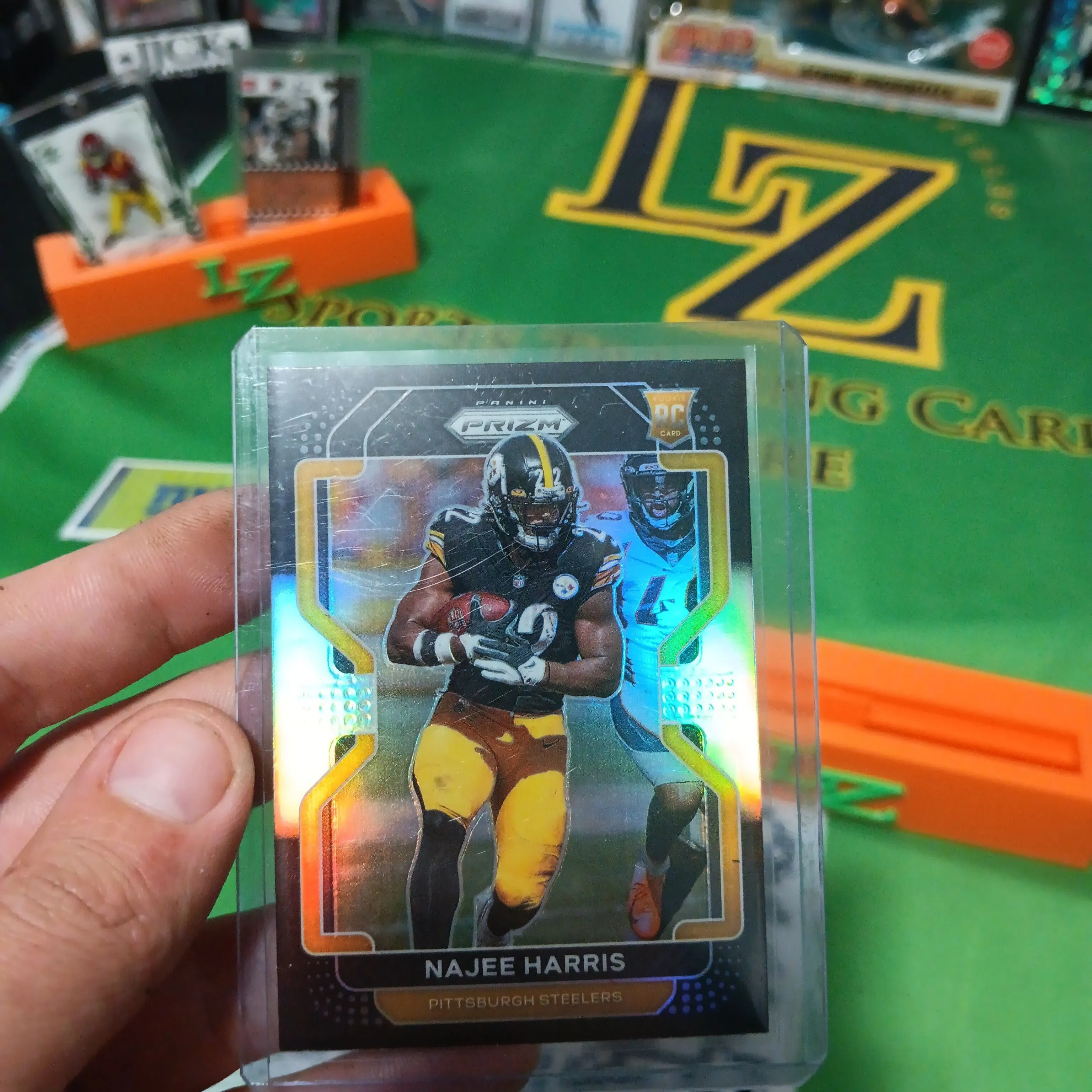 Product image for 2021 PANINI PRIZM NAJEE HARRIS BLACK PRIZM ~ #PB-6