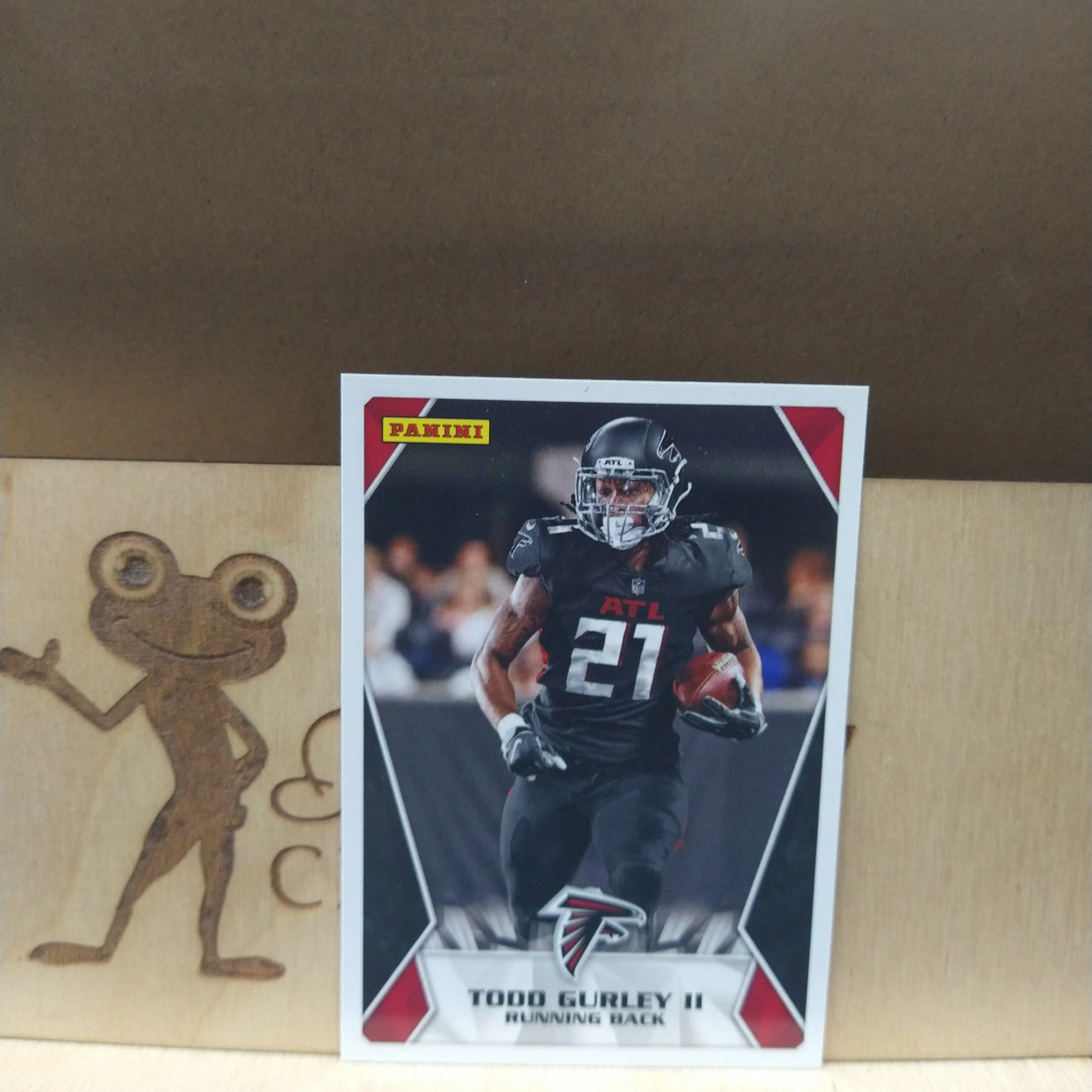 Product image for TODD GURLEY II 2020 PANINI STICKER & CARD COLLECTION ATLANTA FALCONS CARD #43