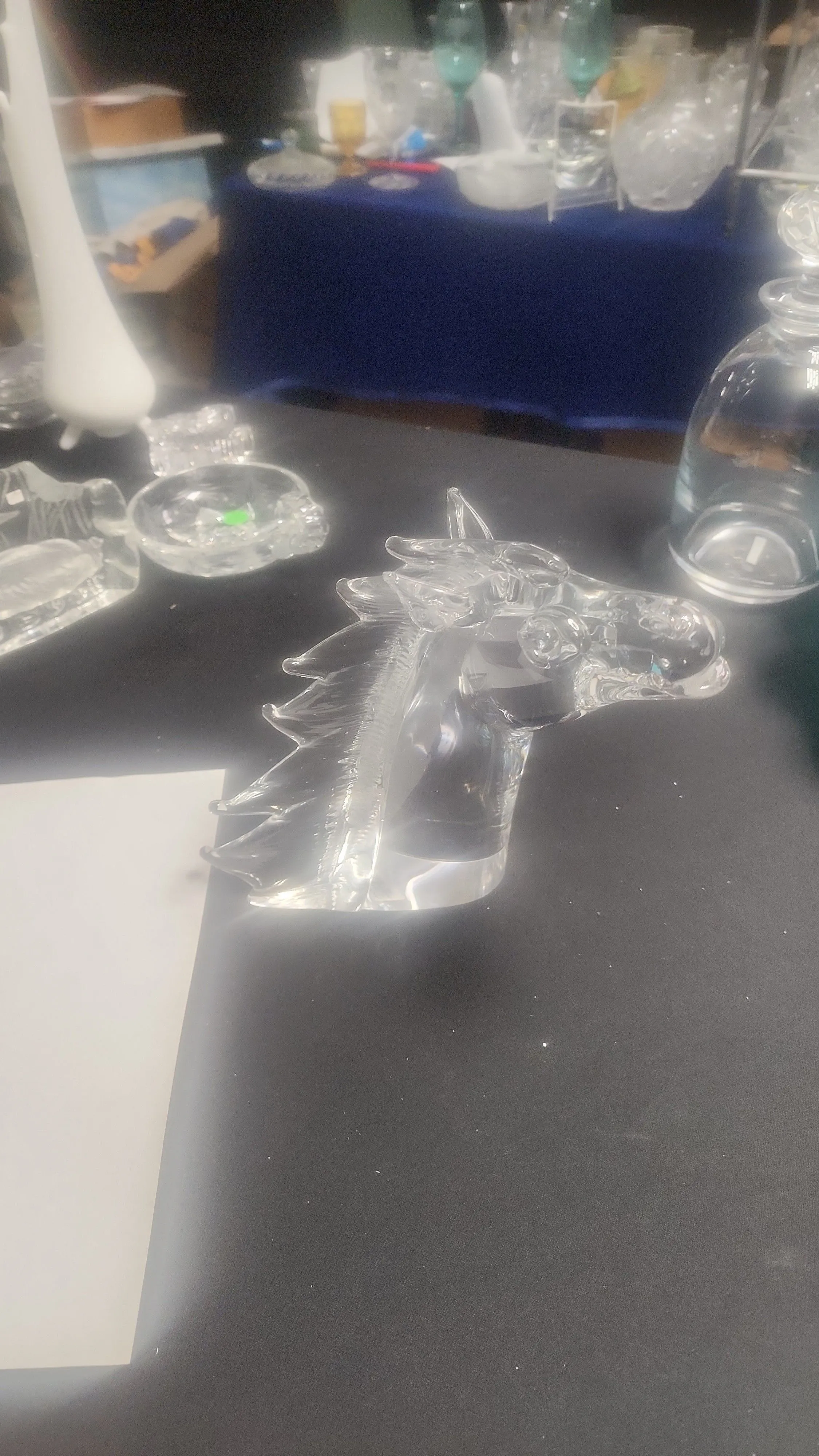 Product image for murano glass Horse head
