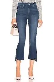 Product image for Mother "Insider Crop Step Fray" Royal Treatment - 26 $228