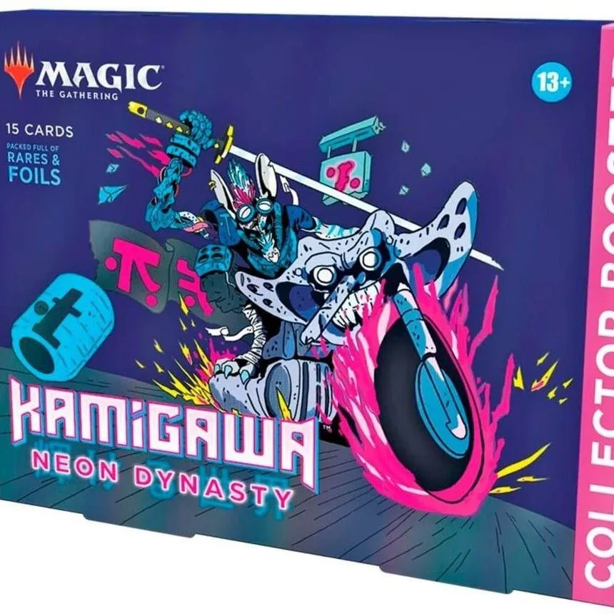 Product image for Magic - Collector Booster Pack - Kamigawa: Neon Dynasty - Collector Booster Omega Pack