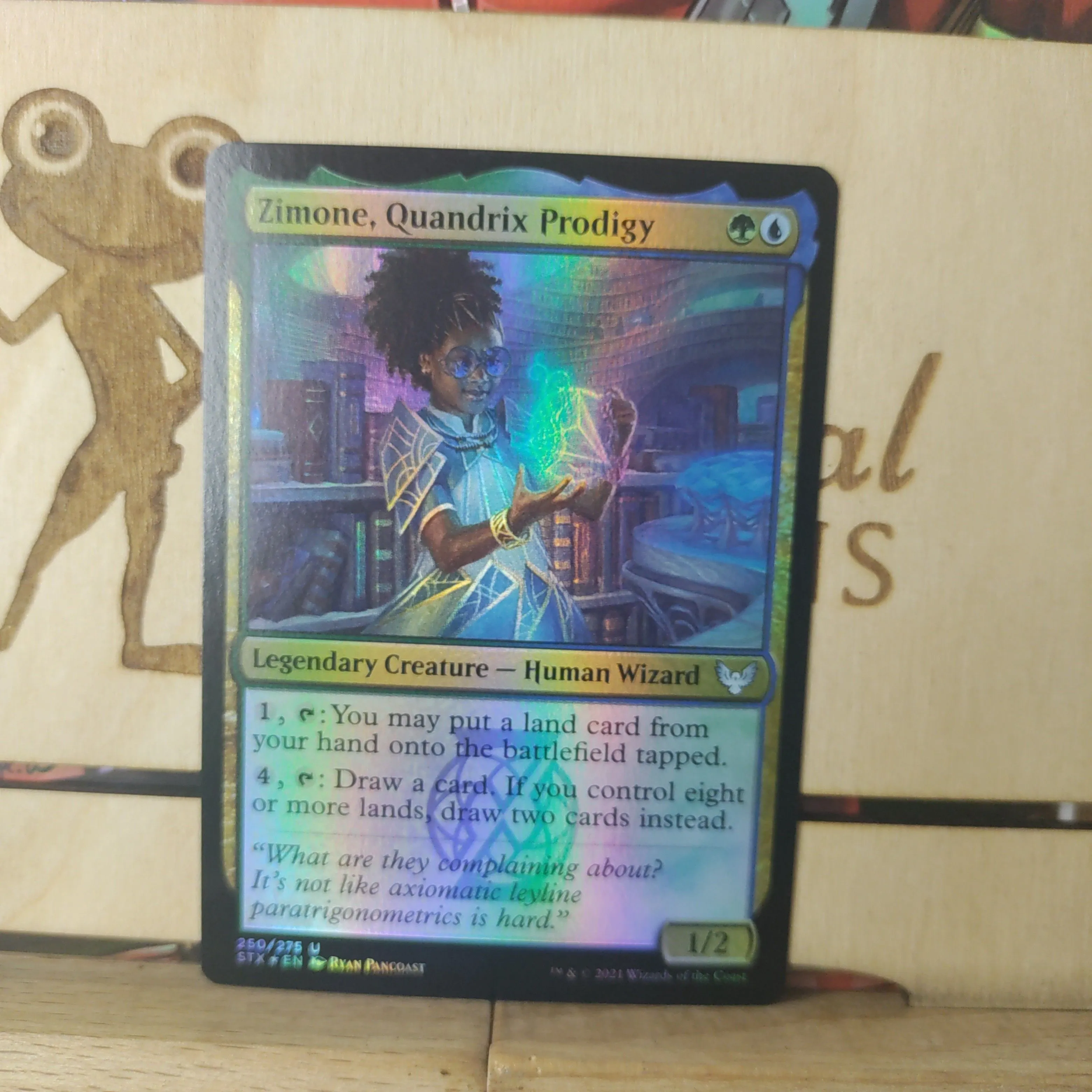 Product image for Zimone, Quandrix Prodigy Strixhaven: School of Mages 250/275 Foil