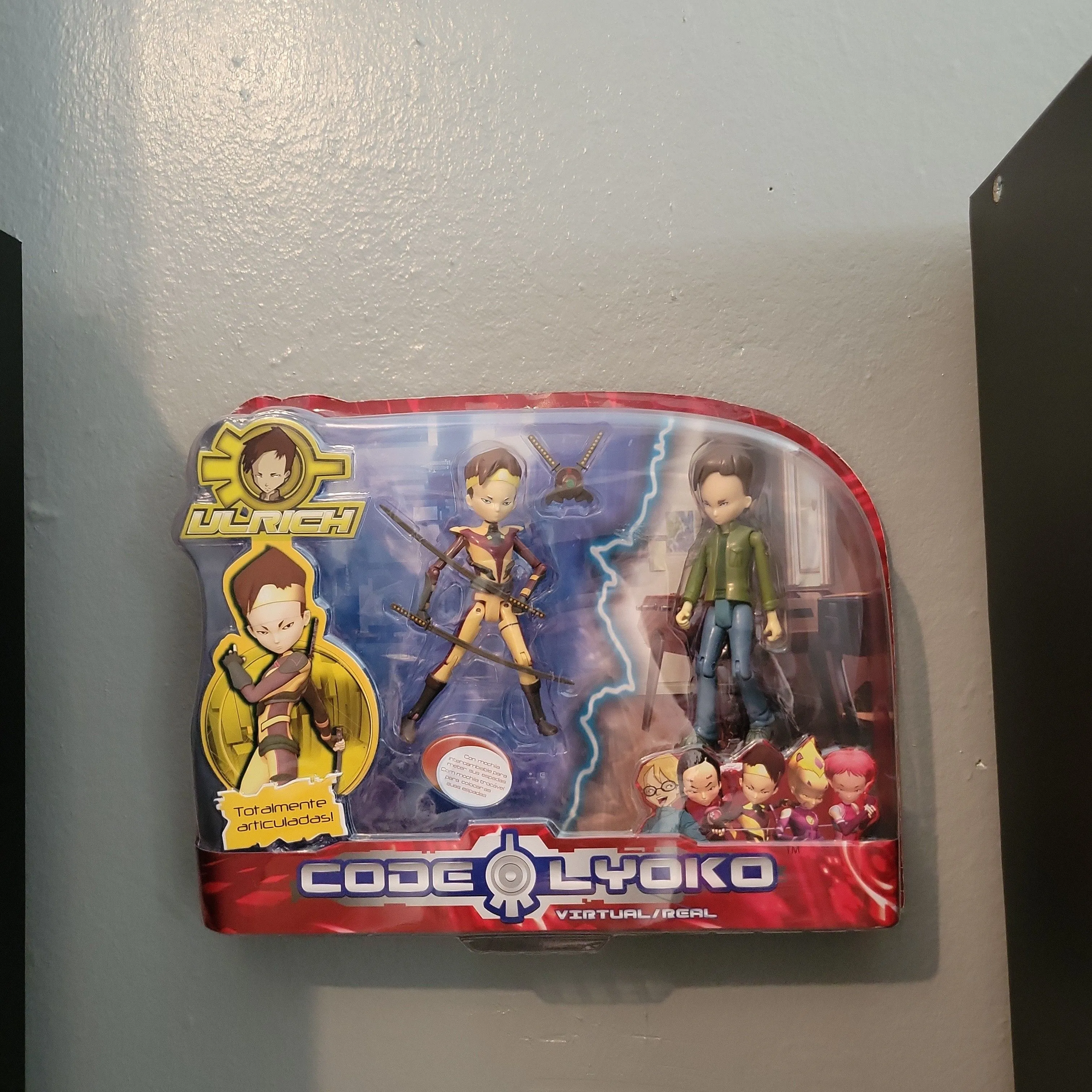 Product image for Code Lyoko: Ulrich Virtual/Reality Action Figures (2 Pack)