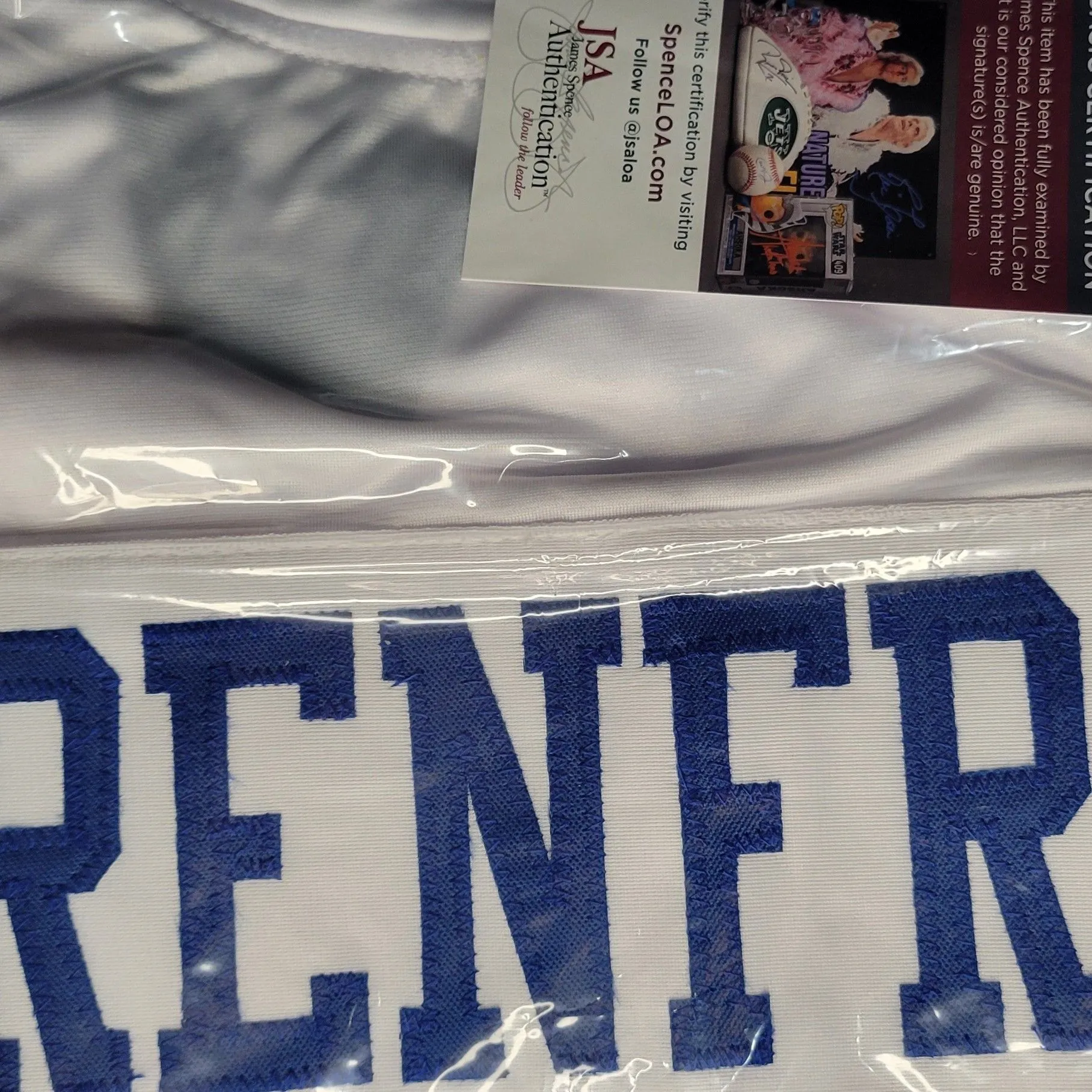 Product image for Mel Renfro Autographed Custom Jersey