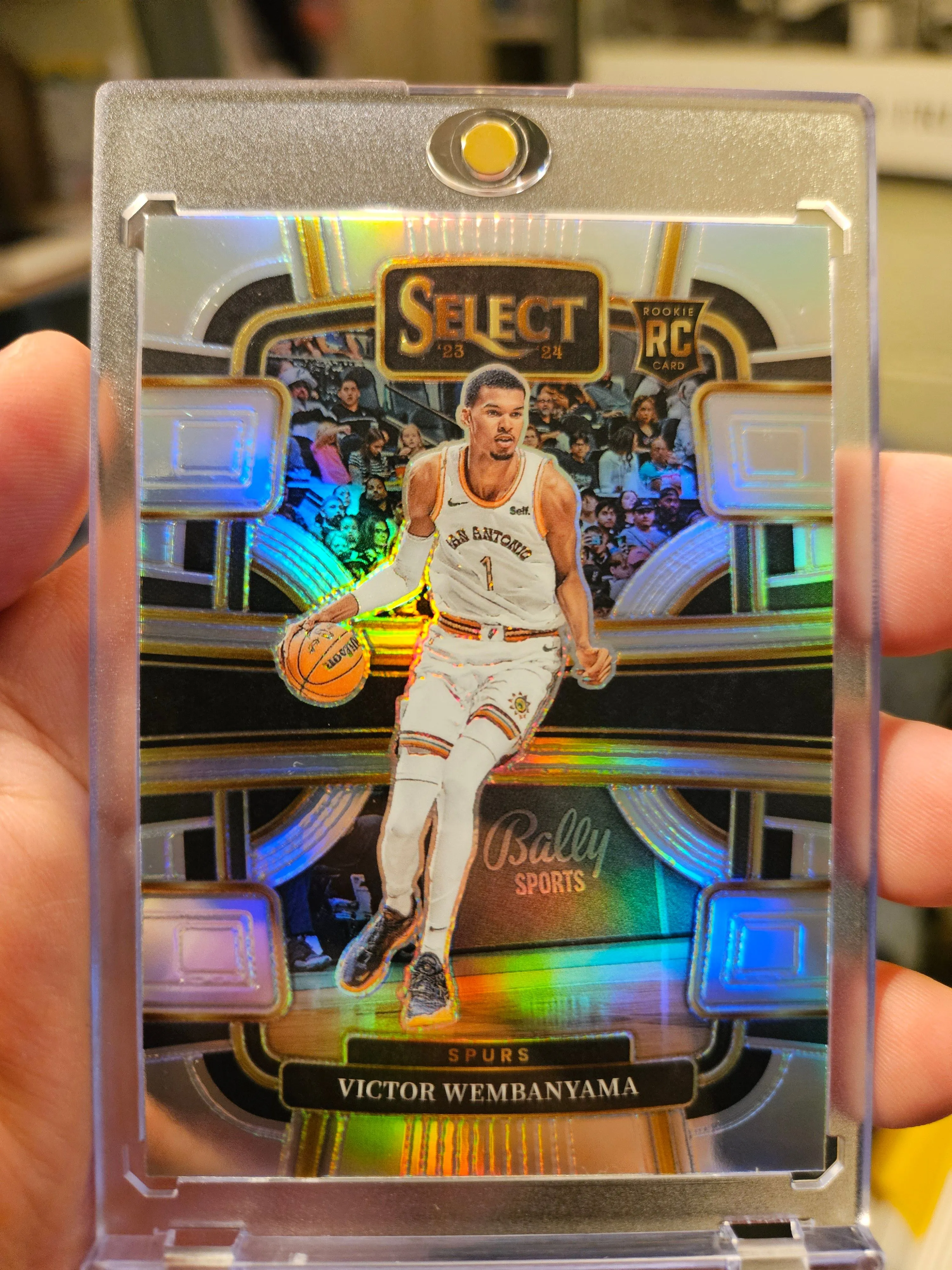 Product image for 2023-24 Select Victor Wembanyama SILVER PRIZM ROOKIE #87🔥Concourse🔥Spurs RC SP🔥