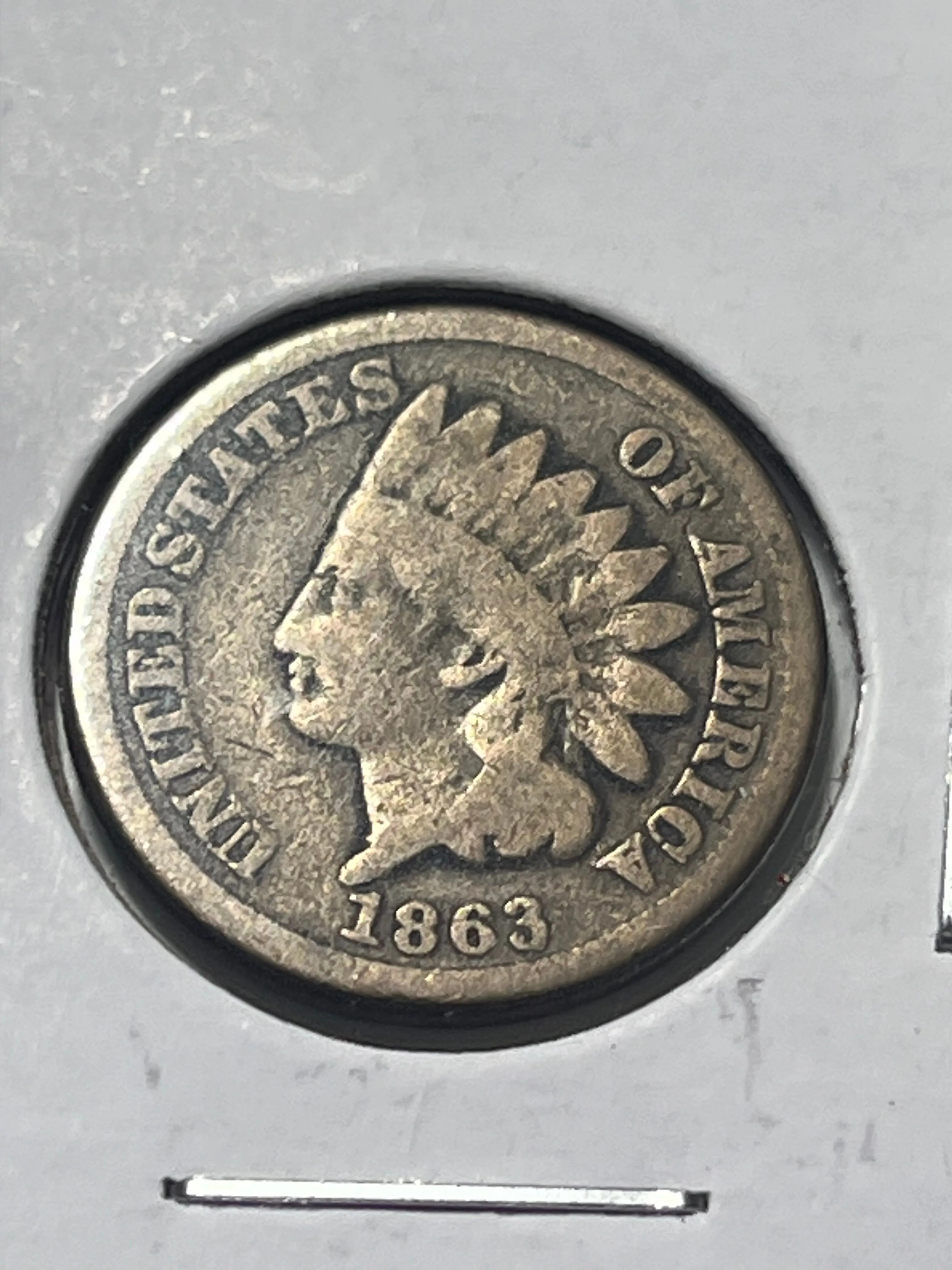Product image for 003. 1863 Indian Head Cent **