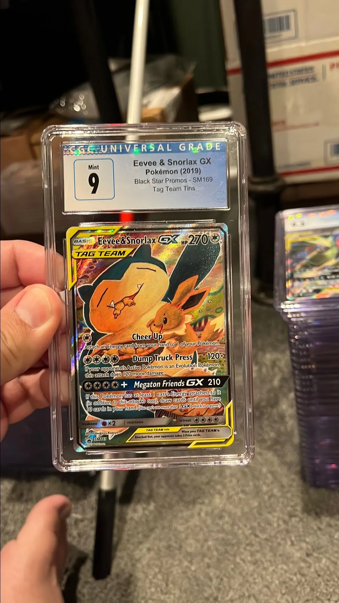 Product image for Eevee & Snotlax gx