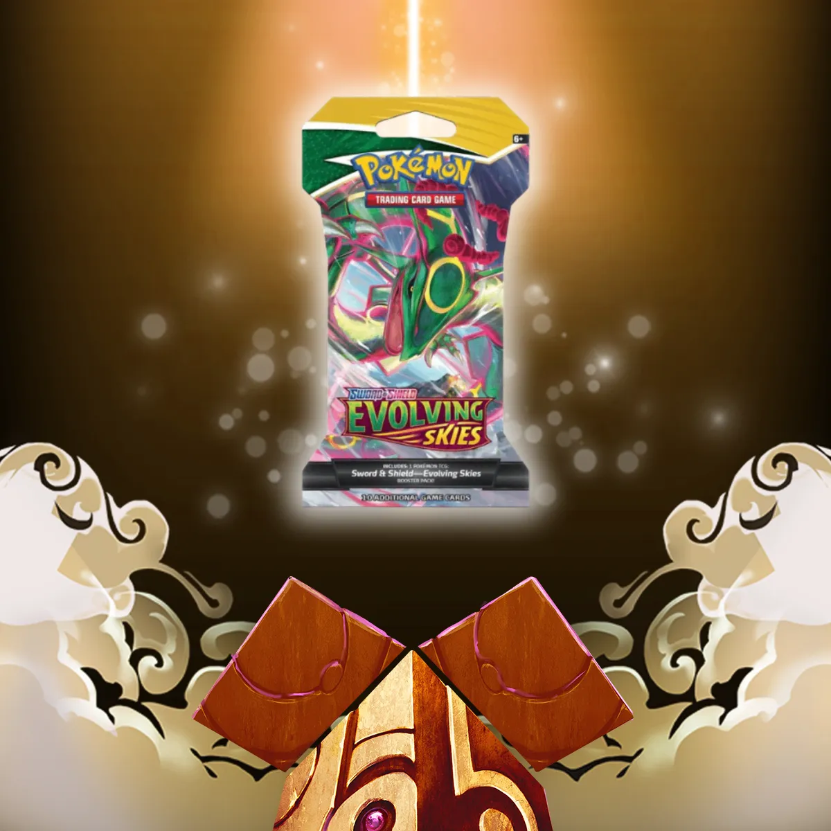 evolving skies sleeved booster box Amazon.com: Pokemon TCG: Sword & Shield Evolving Skies Booster Pack (10  Cards) : Toys & Games main image 0