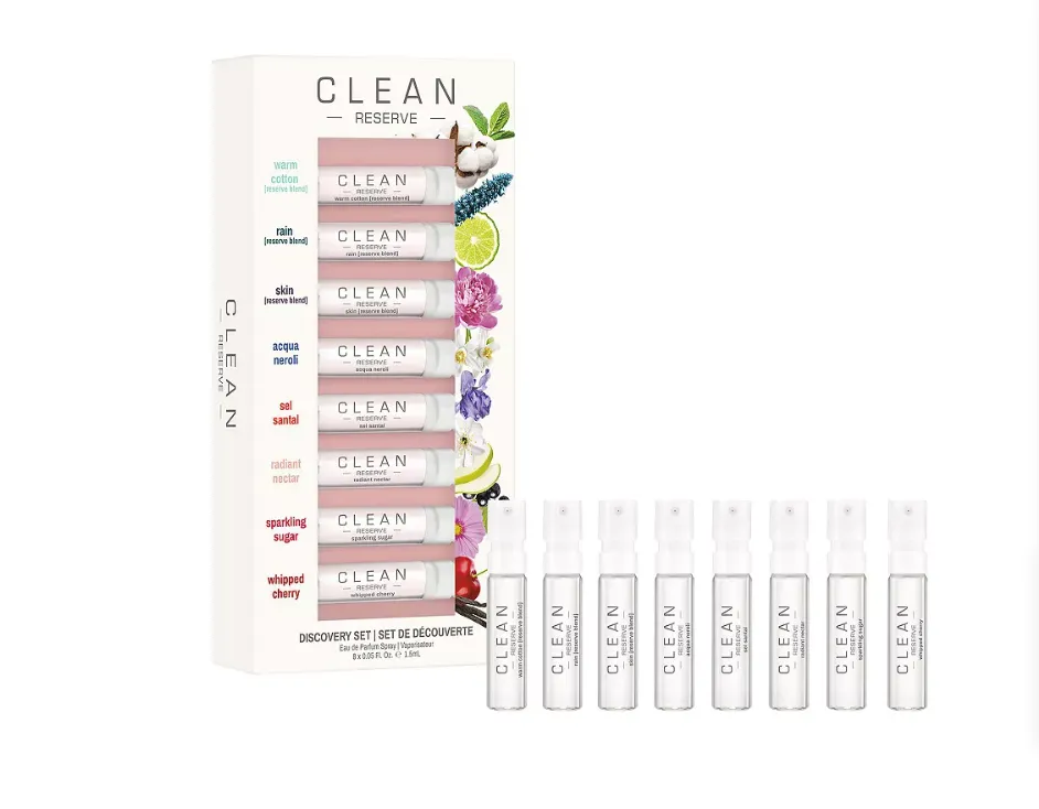 Product image for Clean Reserve Discovery Set 8 Sample Vials $30 Retail