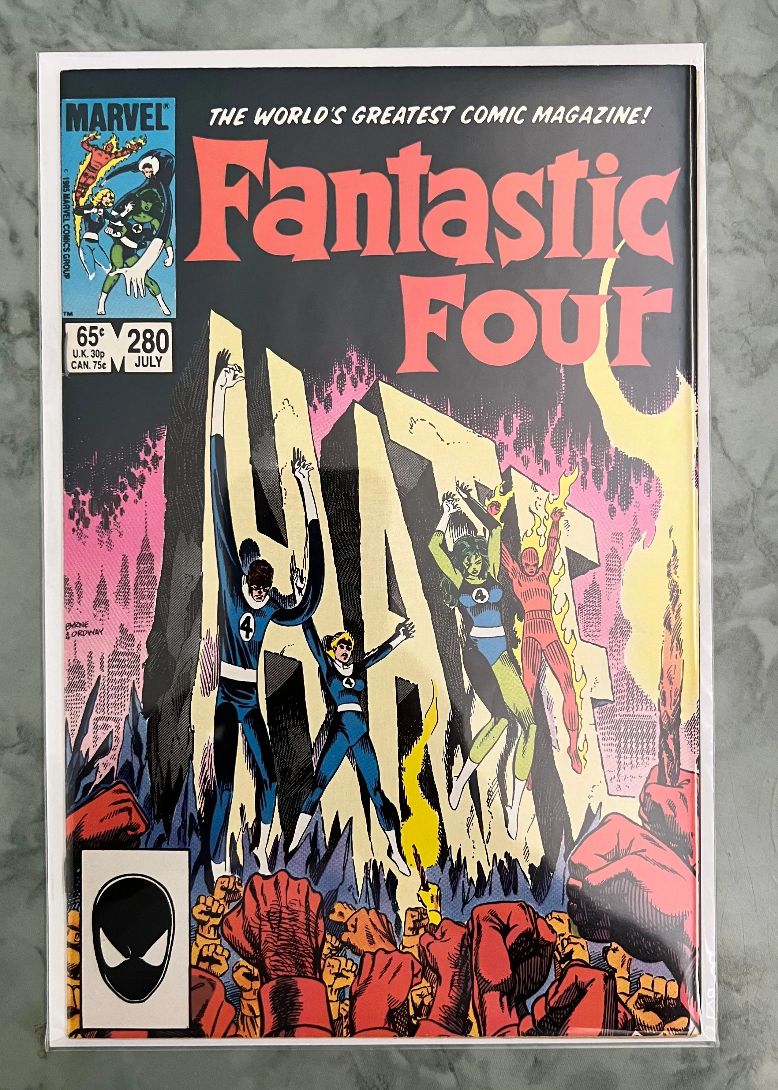 Product image for FANTASTIC FOUR 280 MALICE 1ST APPEARANCE 1985