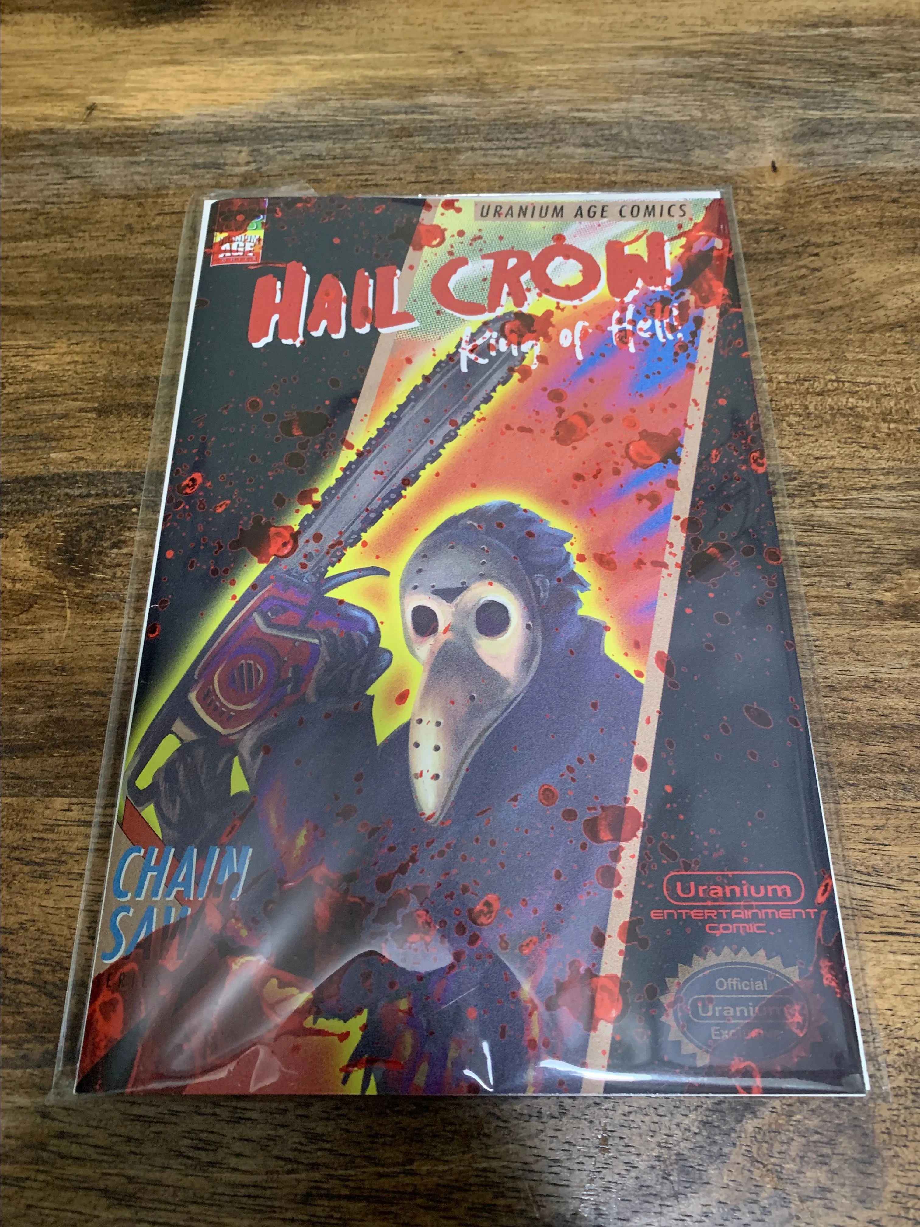 Product image for Hail Crow King of Hell NES Friday the 13th Bloody