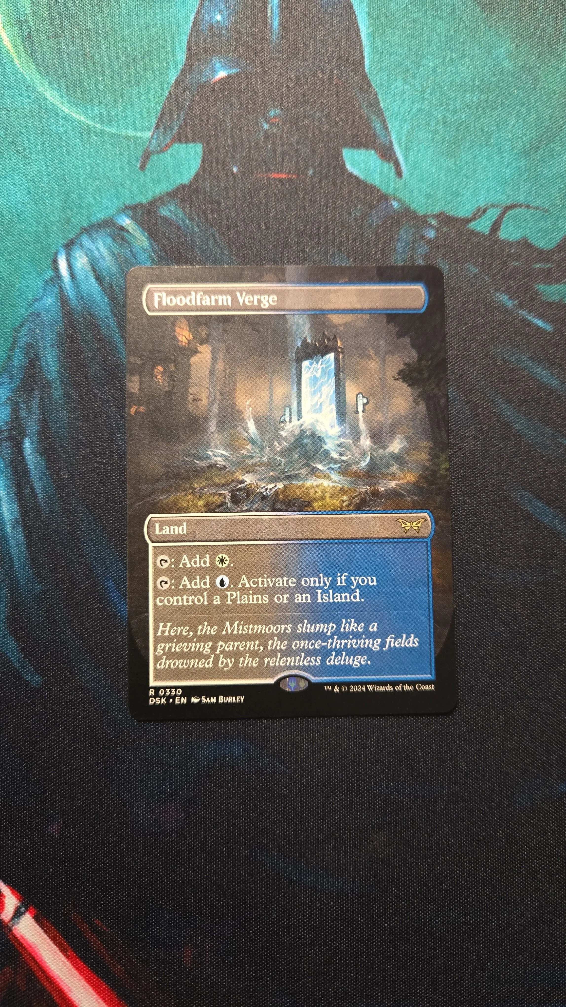 Product image for Floodfarm Verge (Borderless) (#330) Duskmourn: House of Horror