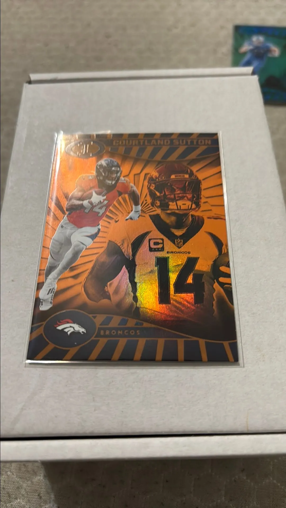 Product image for Courtland Sutton 2024 illusions Orange Broncos