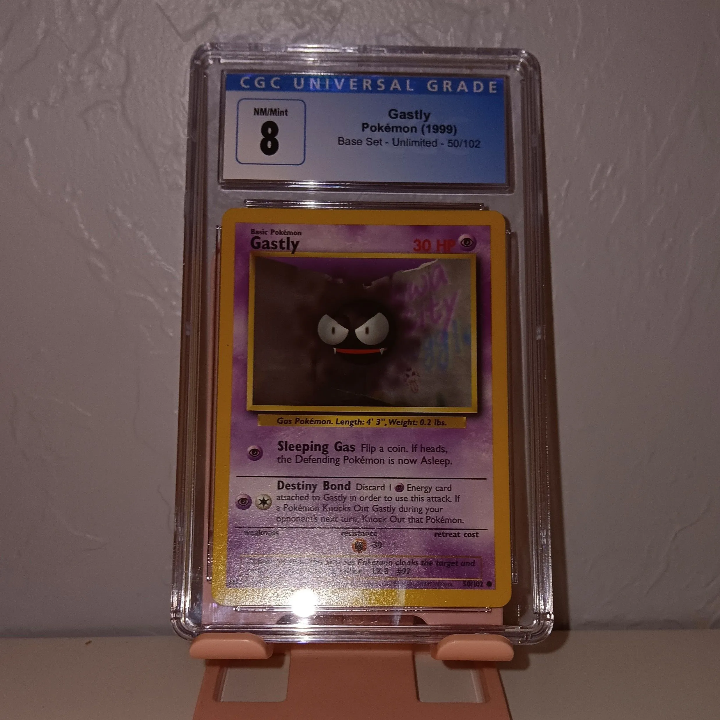 1999 gastly pokemon card If a Pokemon K eBay Auction Item 157107180603 TCG