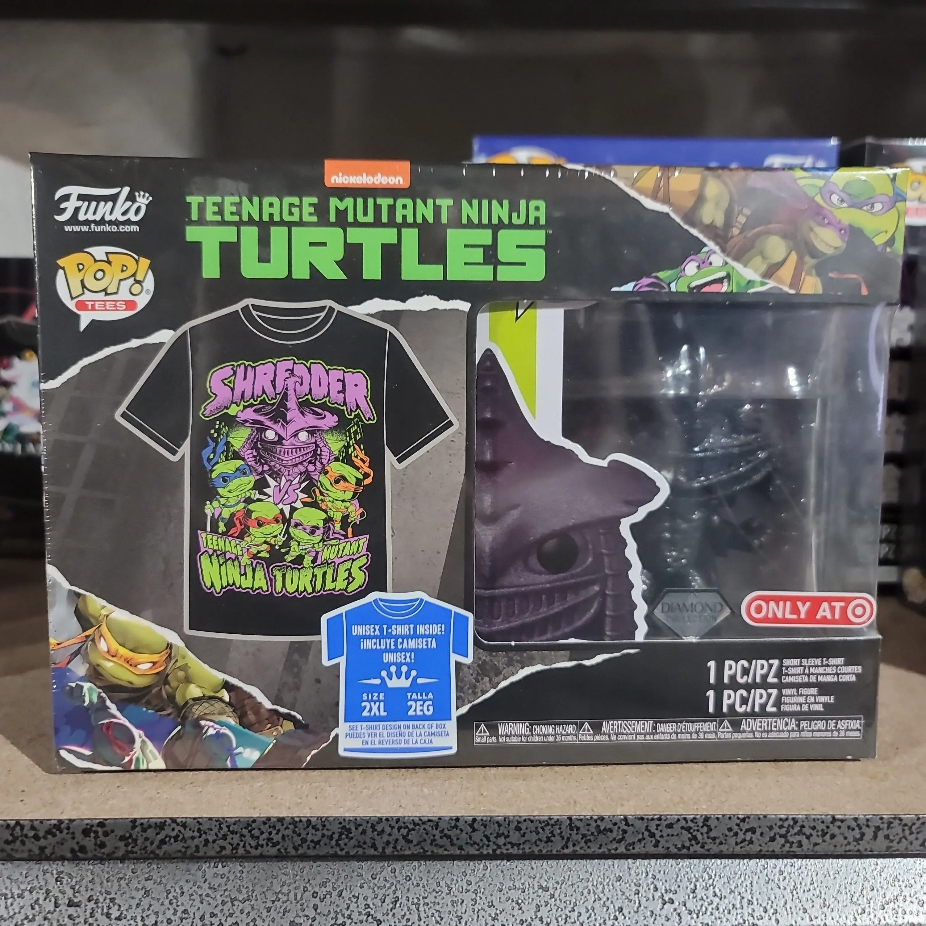 Product image for Shredder Pop & tee - TMNT