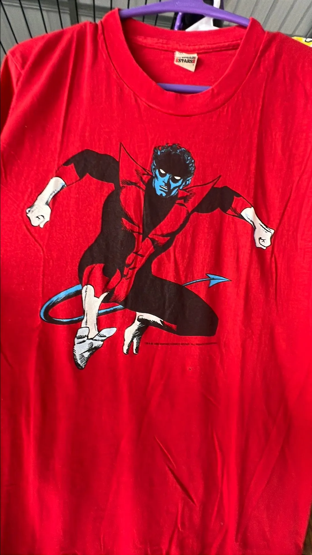 Product image for 1985 Marvel- NightCrawler Red Solo
