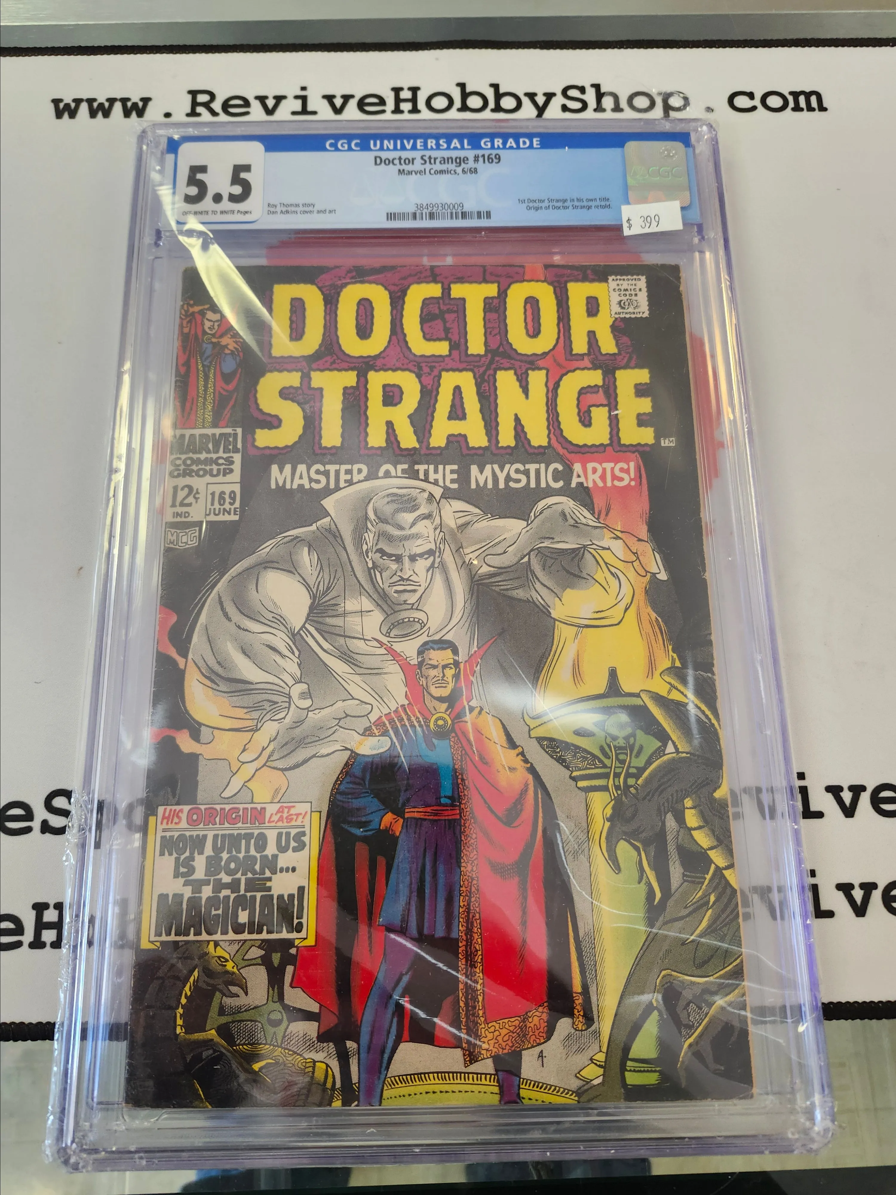 Product image for Doctor Strange #169 CGC 5.5