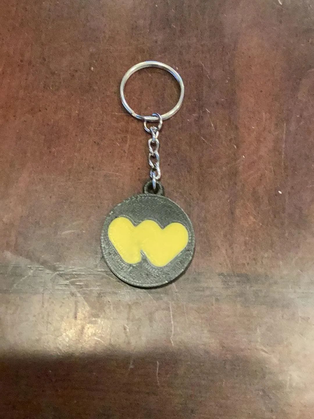 Product image for 3D printed Whatnot keychain with embedded NFC tag