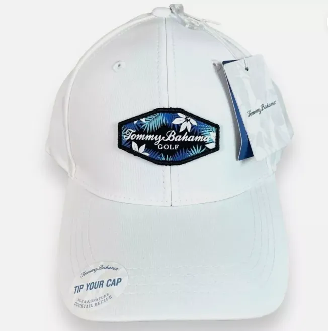 Product image for NEW Tommy Bahama Golf 5-Panel Snap Back One Size White (59)