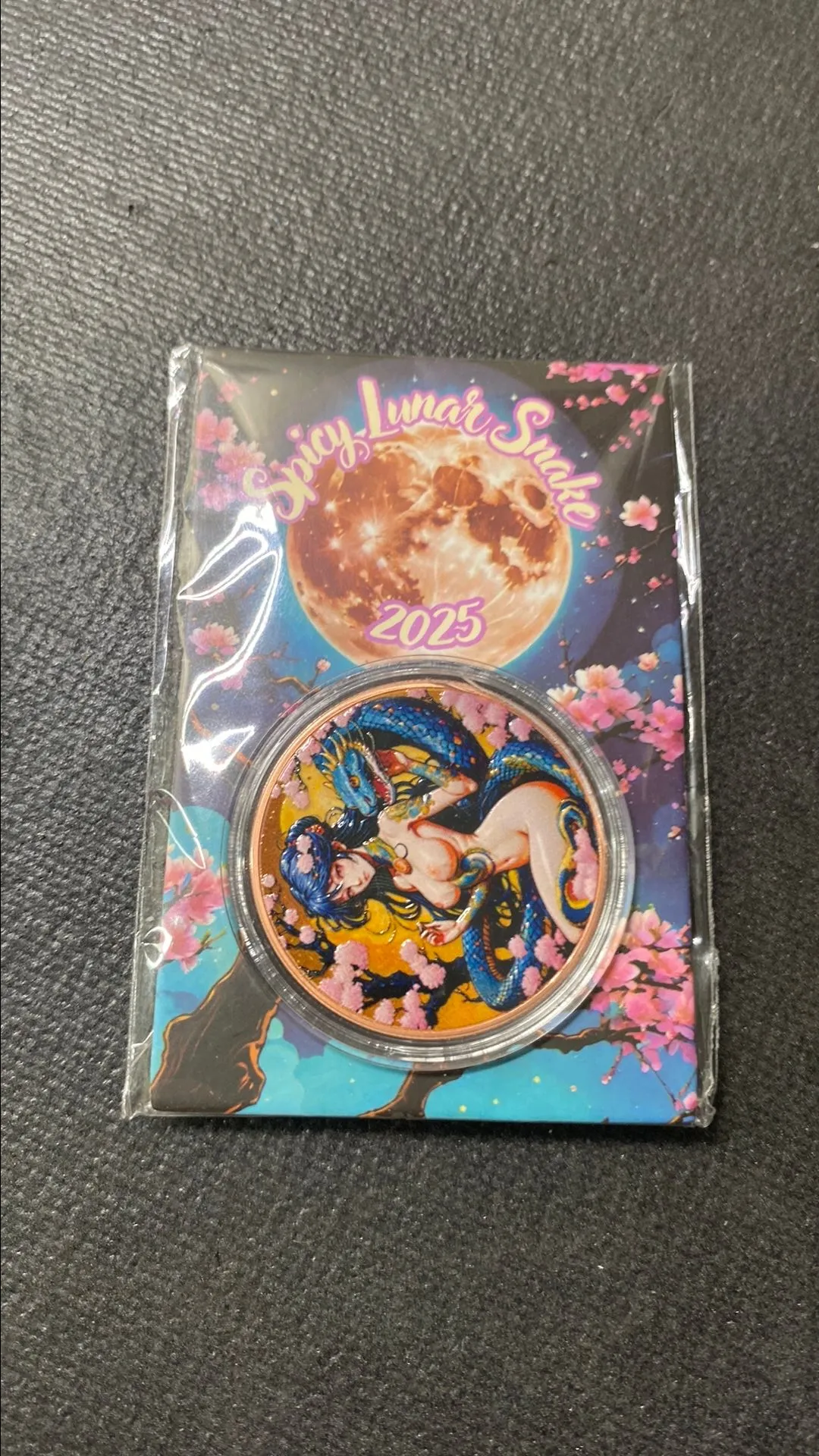 Product image for 2025 Spicy lunar snake copper